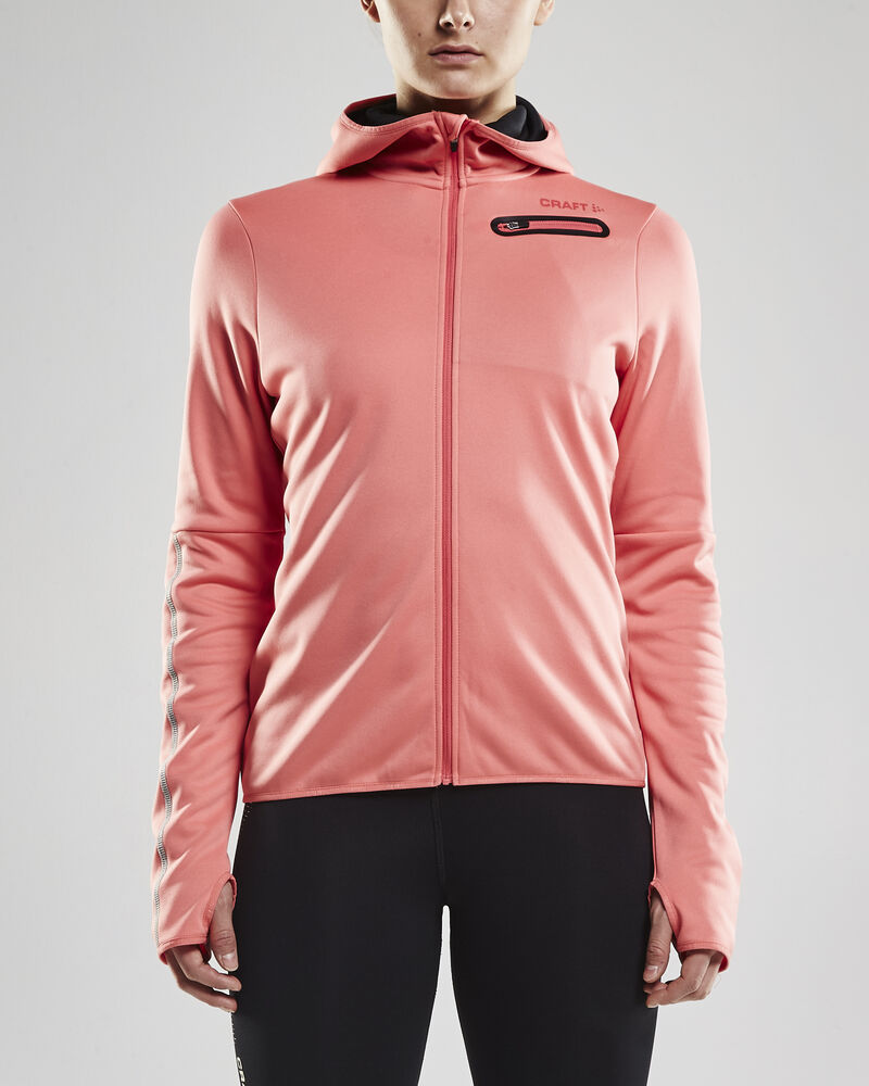 Eaze Jersey Hood Jacket W Craft Sportswear