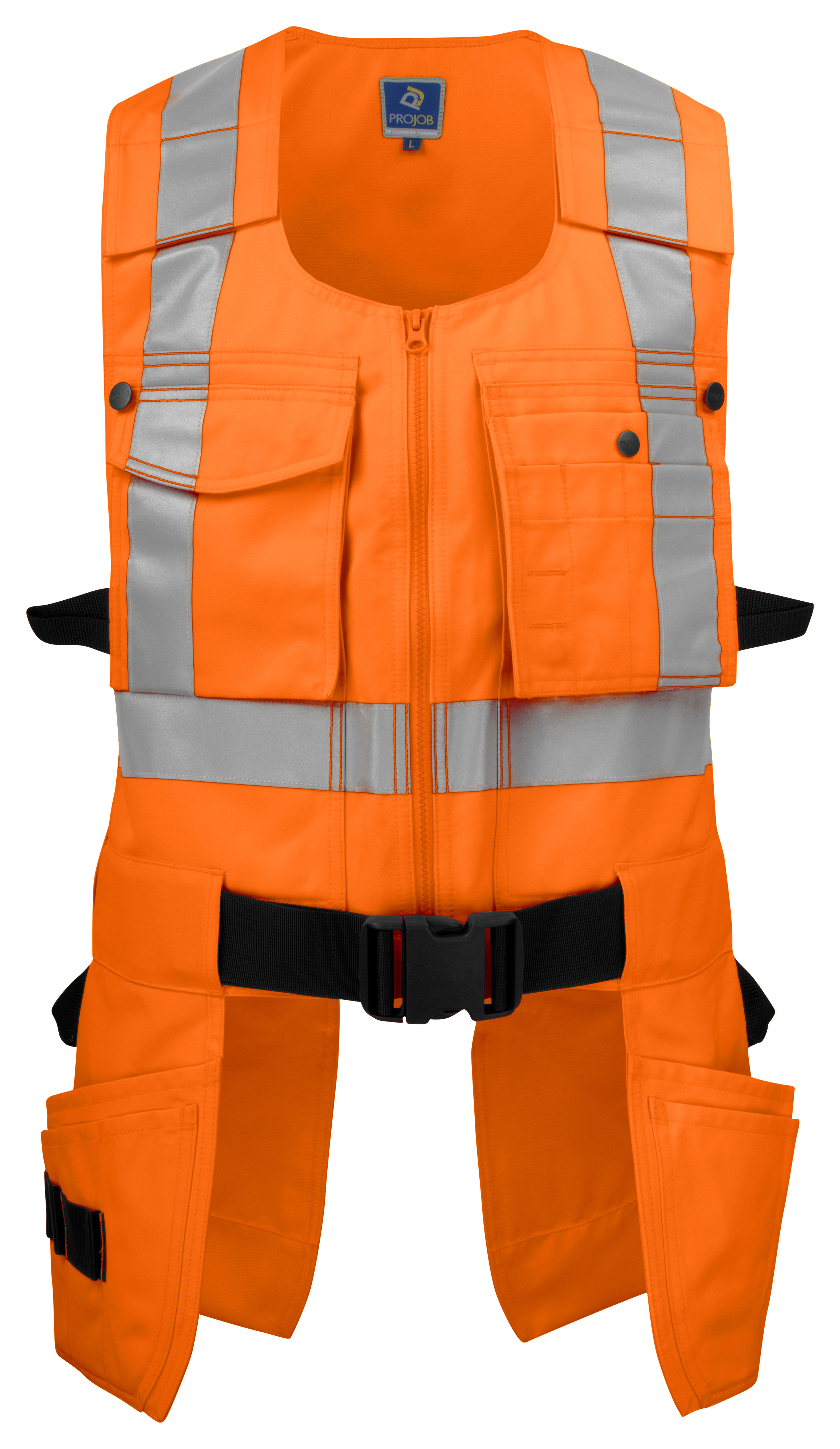 6704 GILET CEINTURE PRIO - EN ISO 20471 CLASSE 2