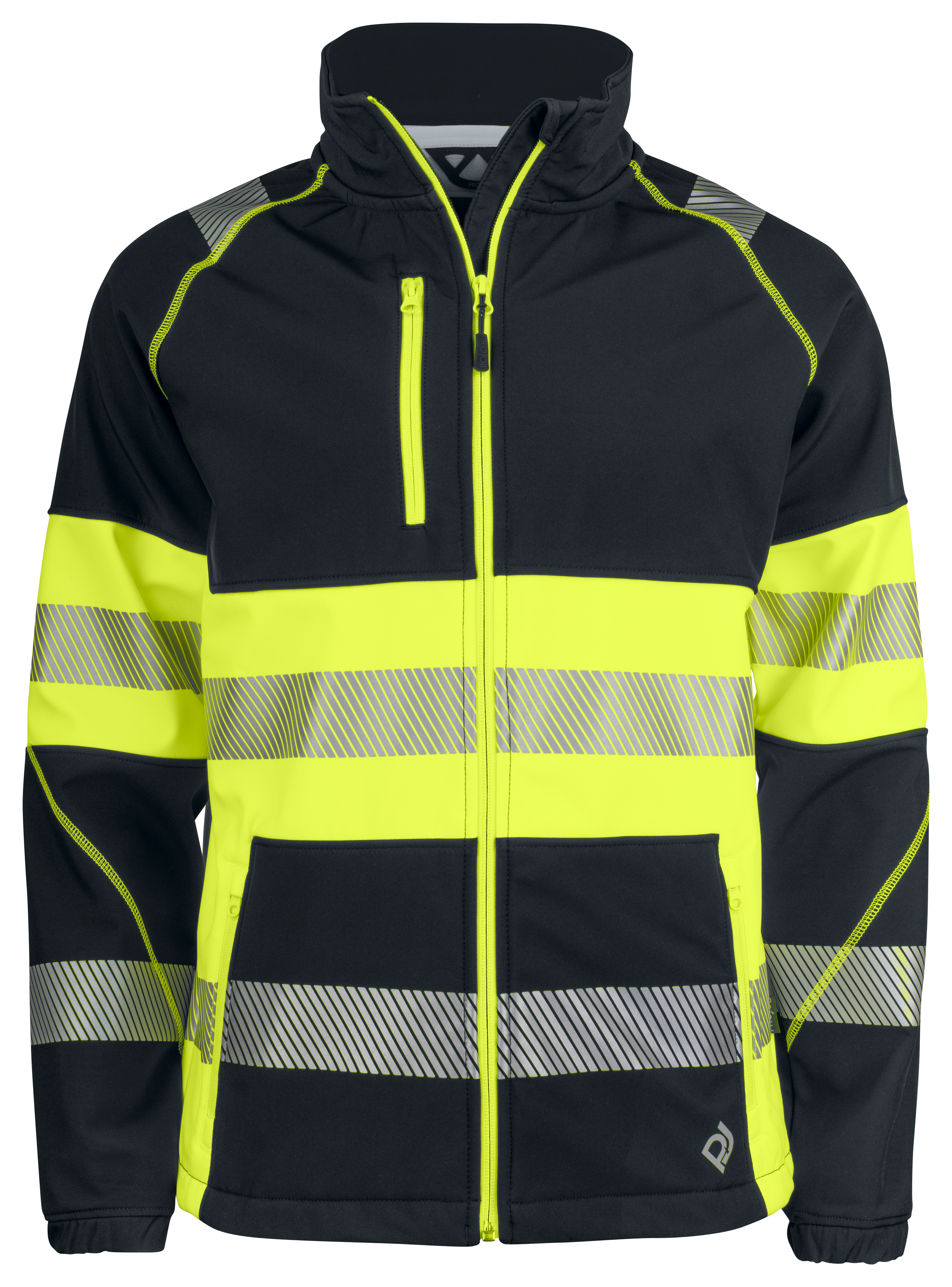 6443 SOFTSHELL DEPERLANTE - EN ISO 20471 CLASSE 1