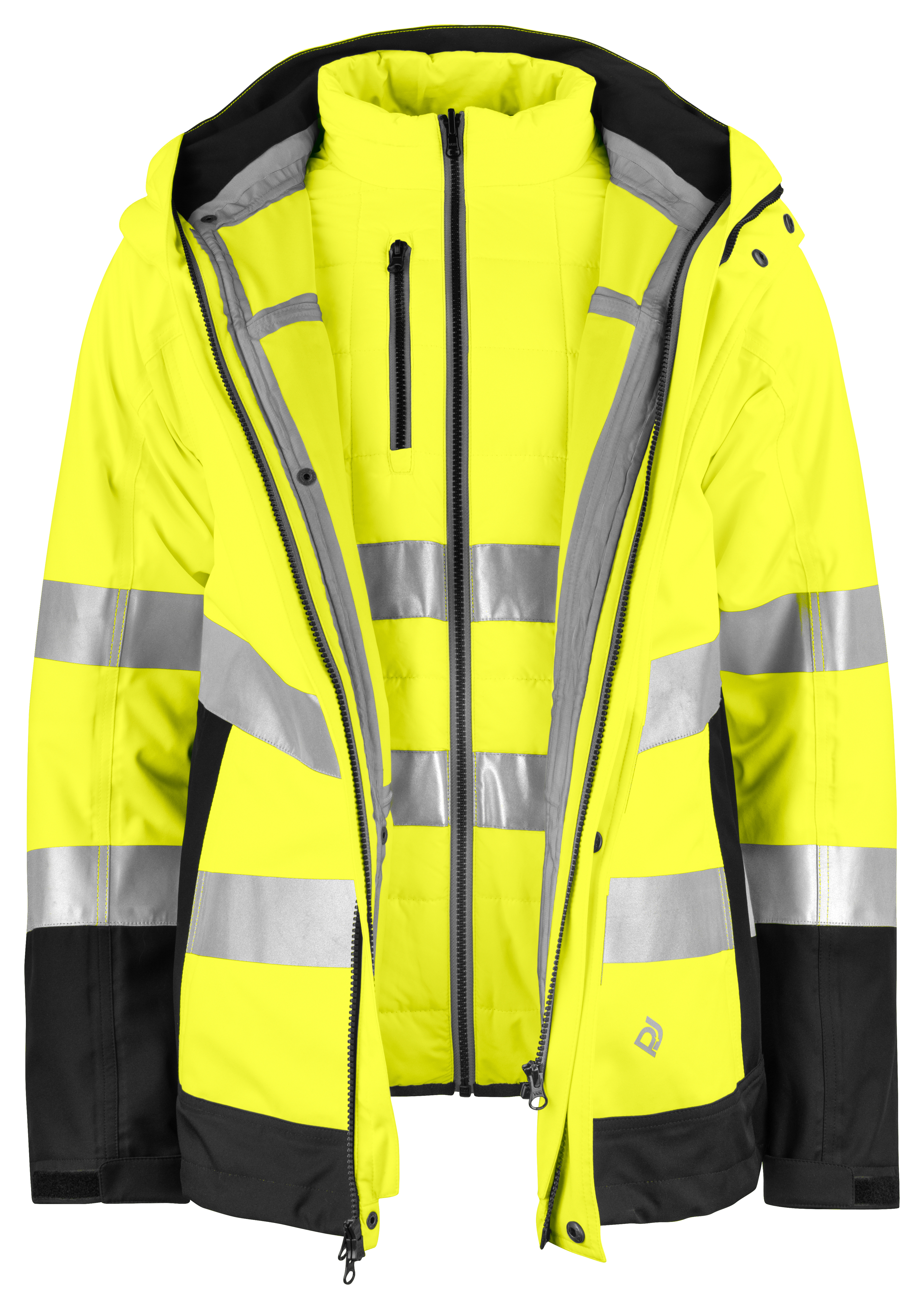 6445 PARKA 3 EN 1 - EN ISO 20471 CLASSE 3/2 - EN 343 3/2