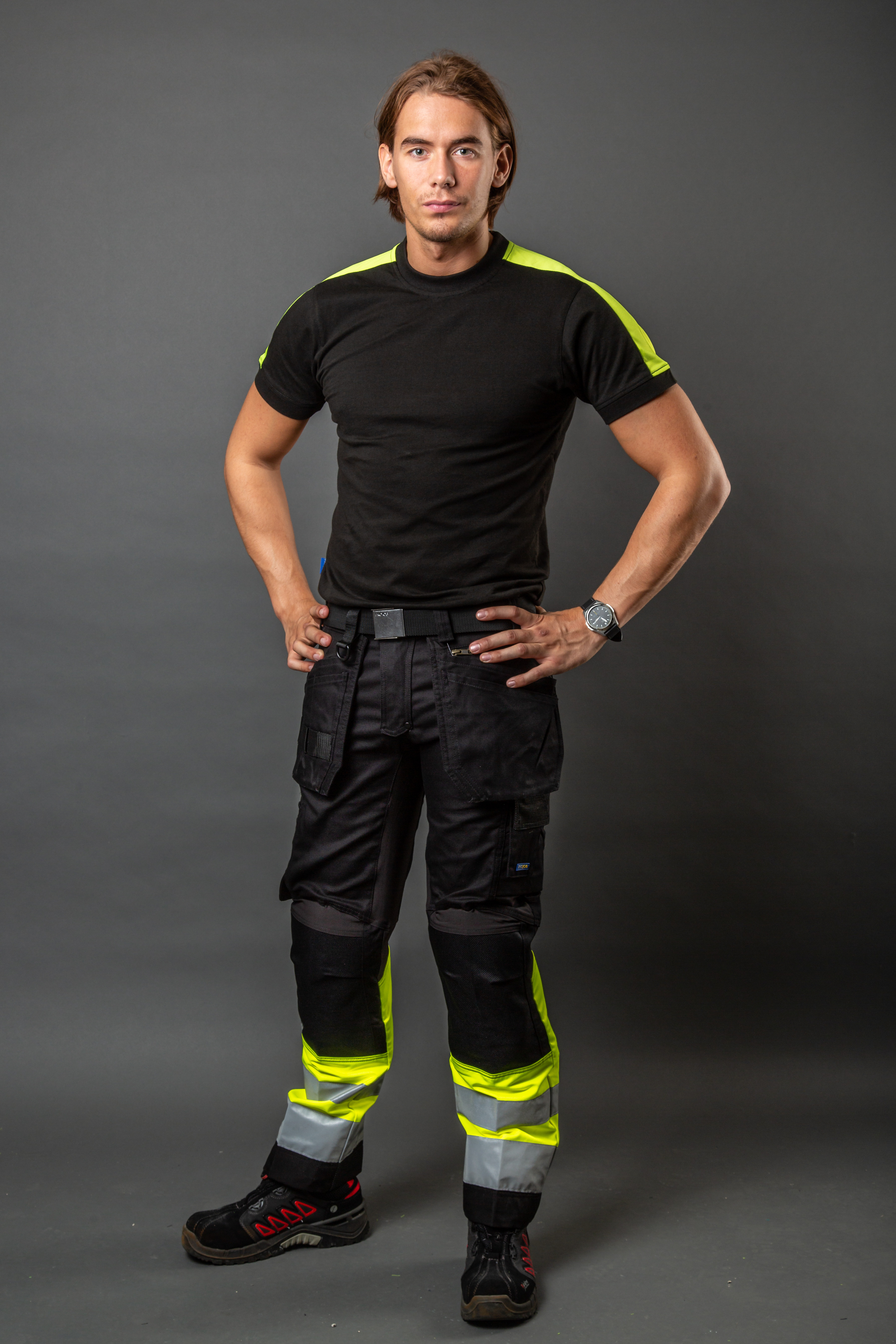 2019 T-SHIRT BANDES FLUO - Image 12
