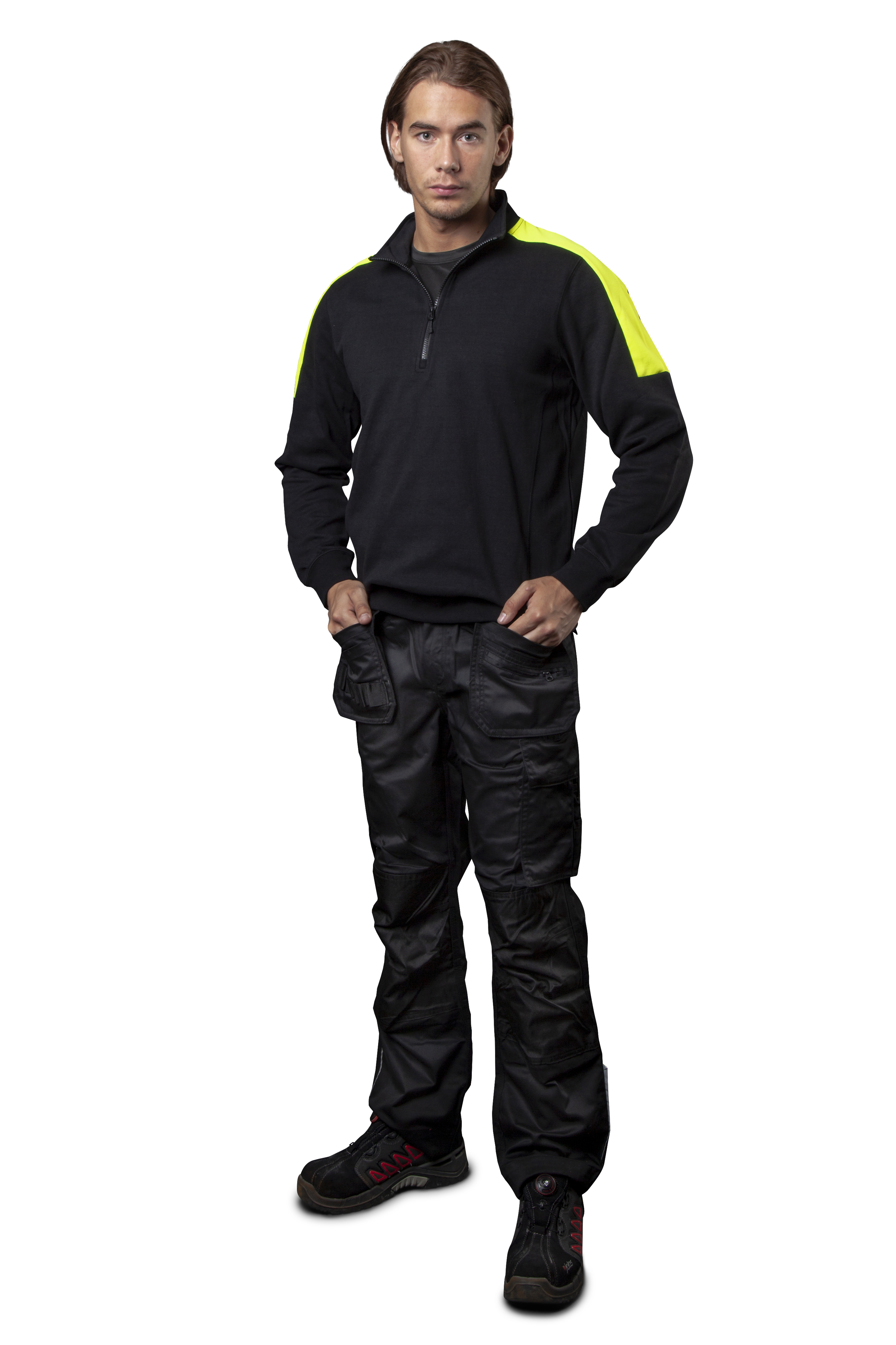 2128 SWEATSHIRT PRIO BICOLORE COL ZIP - Bild 43