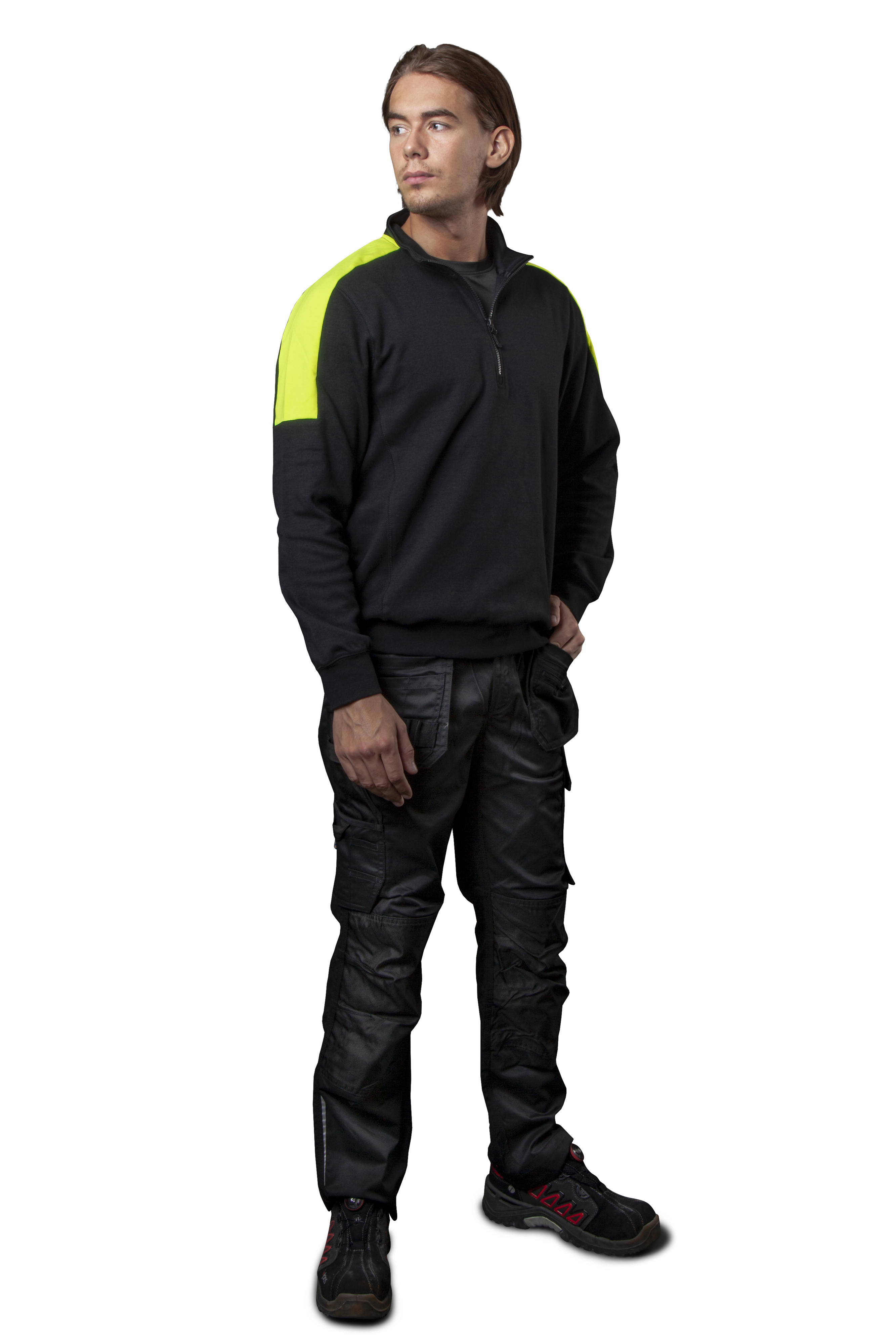 2128 SWEATSHIRT PRIO BICOLORE COL ZIP - Bild 45