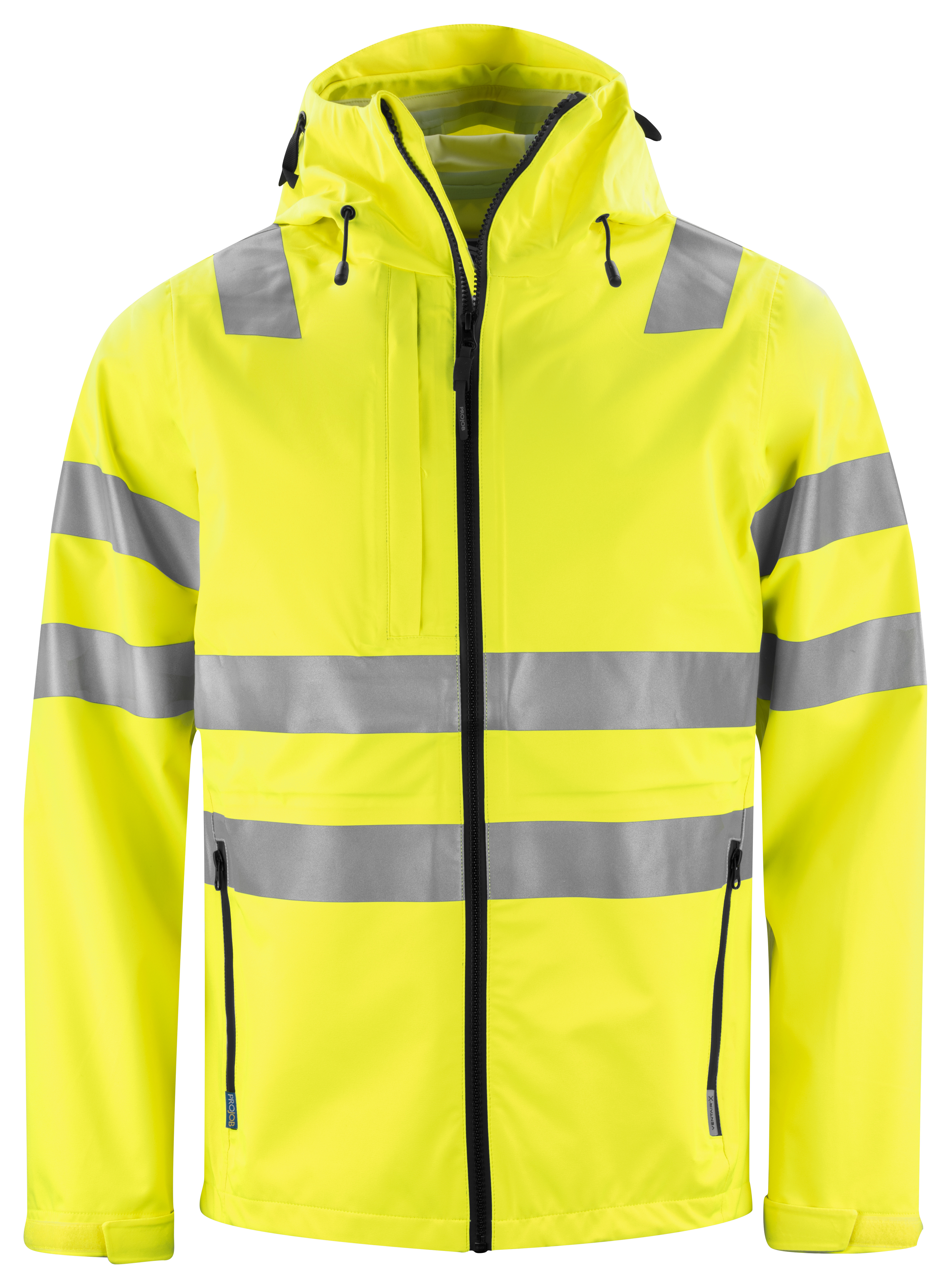 6450 VESTE SOFTSHELL CAPUCHE - EN ISO 20471 CLASSE 3/2 - EN343 3/3/X