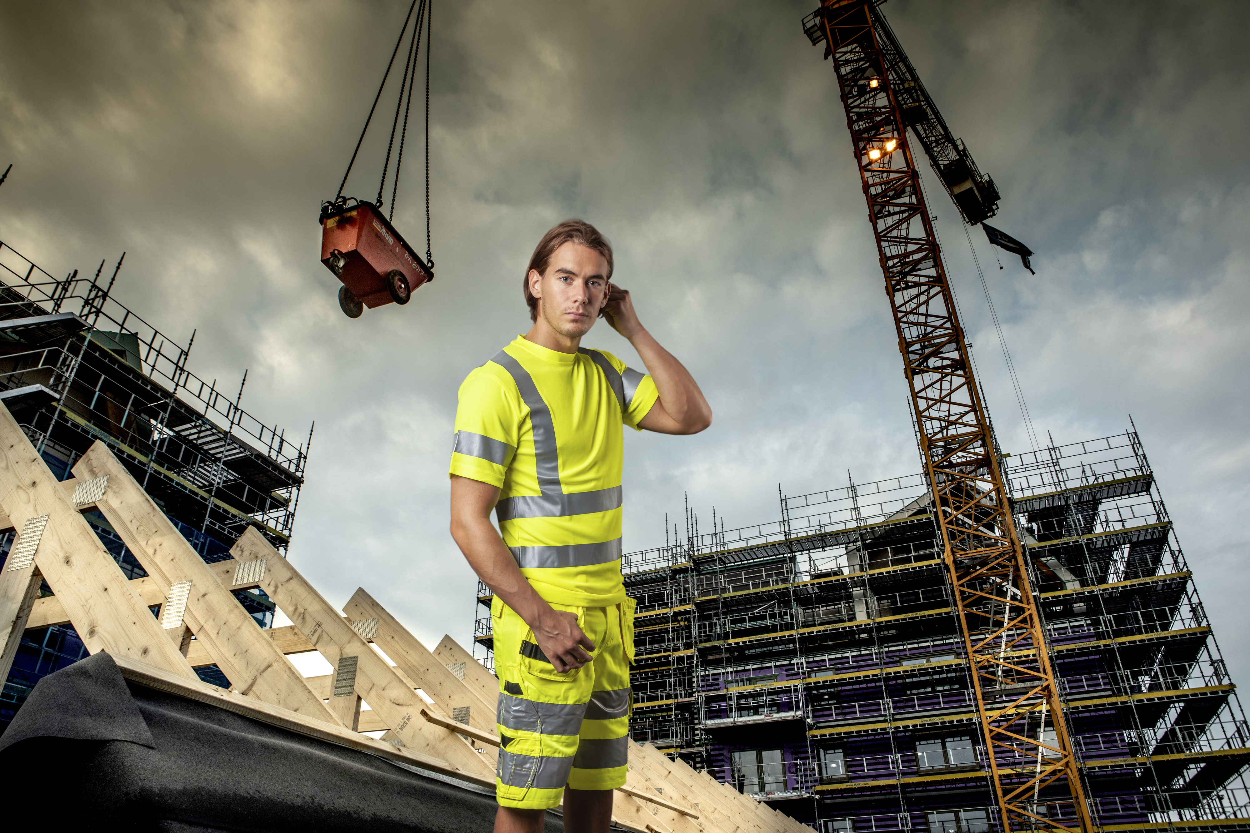 6535 SHORTS - EN ISO 20471 CLASSE 2/1 - Image 10