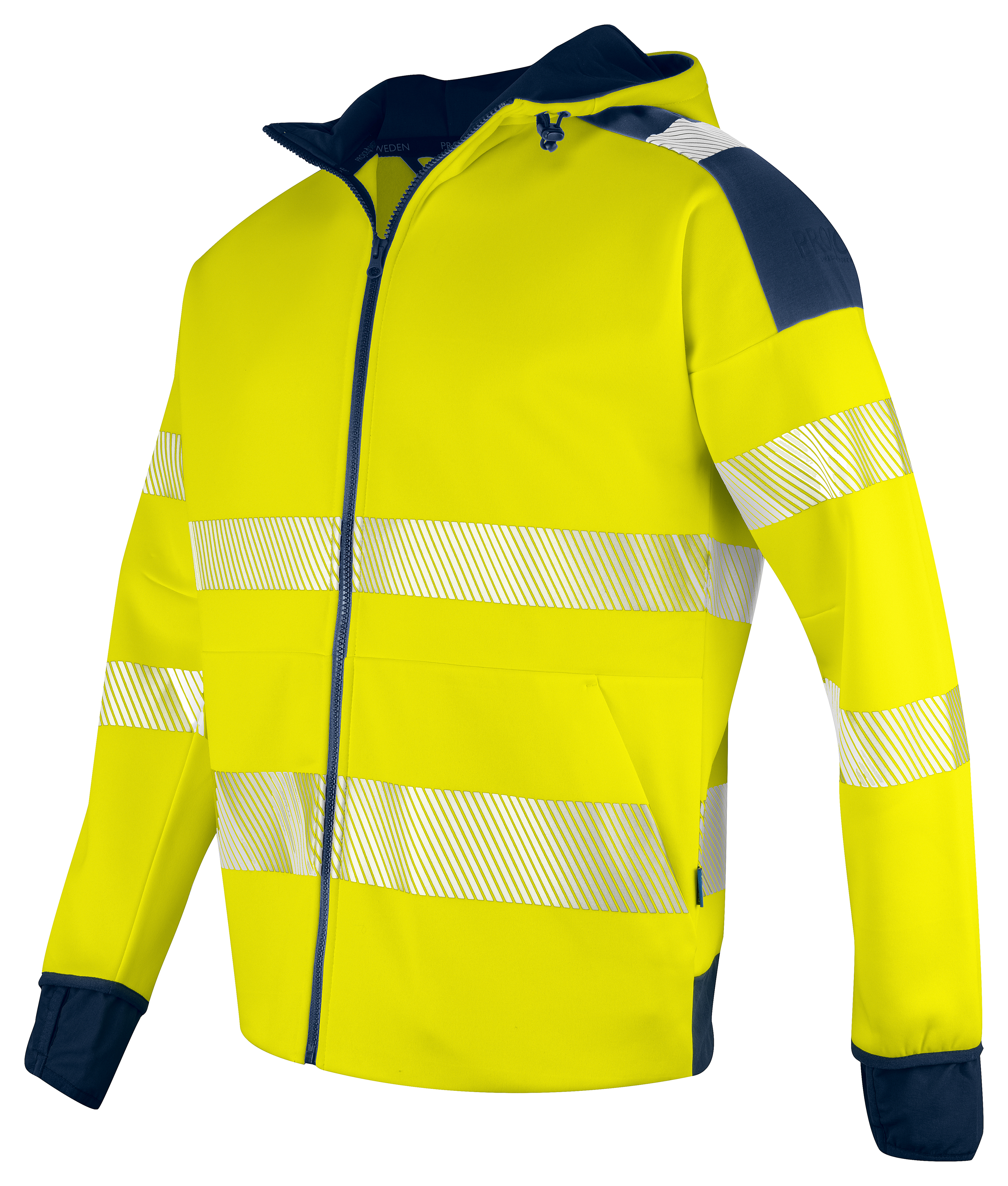 6110 SWEATSHIRT FULL ZIP CAPUCHE - EN ISO 20471 CLASSE 3/2 - Afbeelding 2