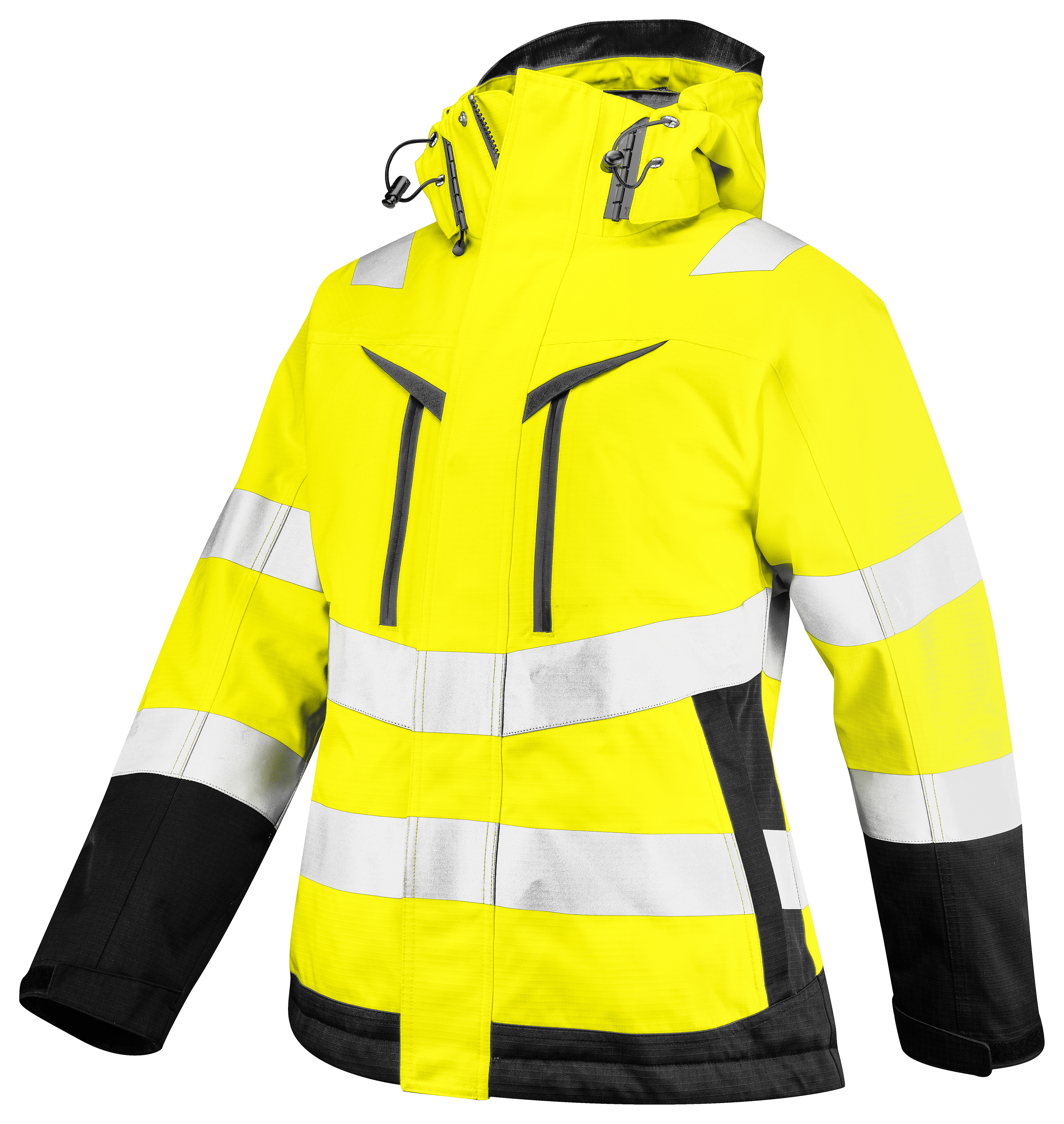 6449 PARKA SOFTSHELL POLYCOTON DOUBLEE - EN ISO 20471 CLASSE 3/2 - Image 2