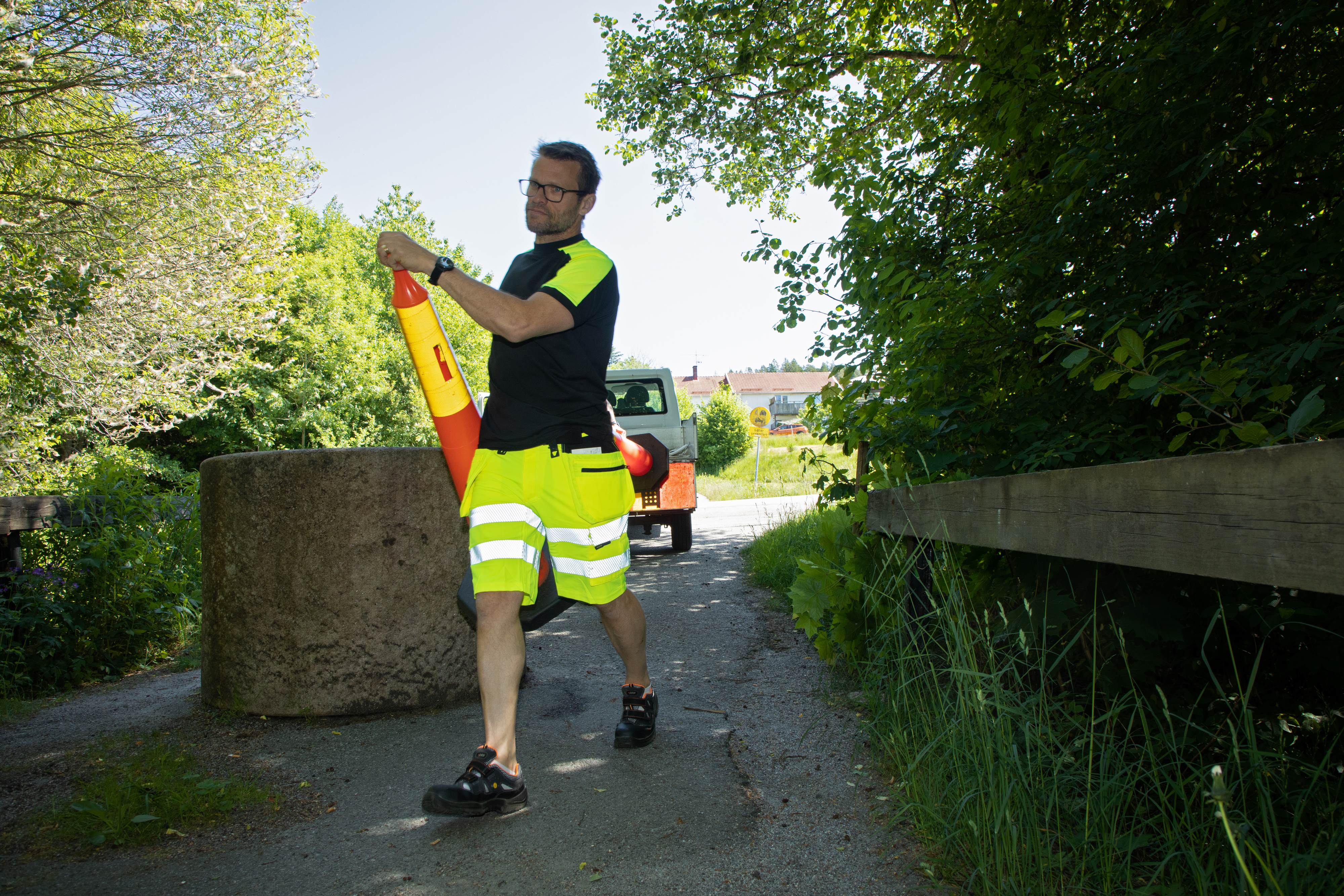 2019 T-SHIRT BANDES FLUO - Image 17