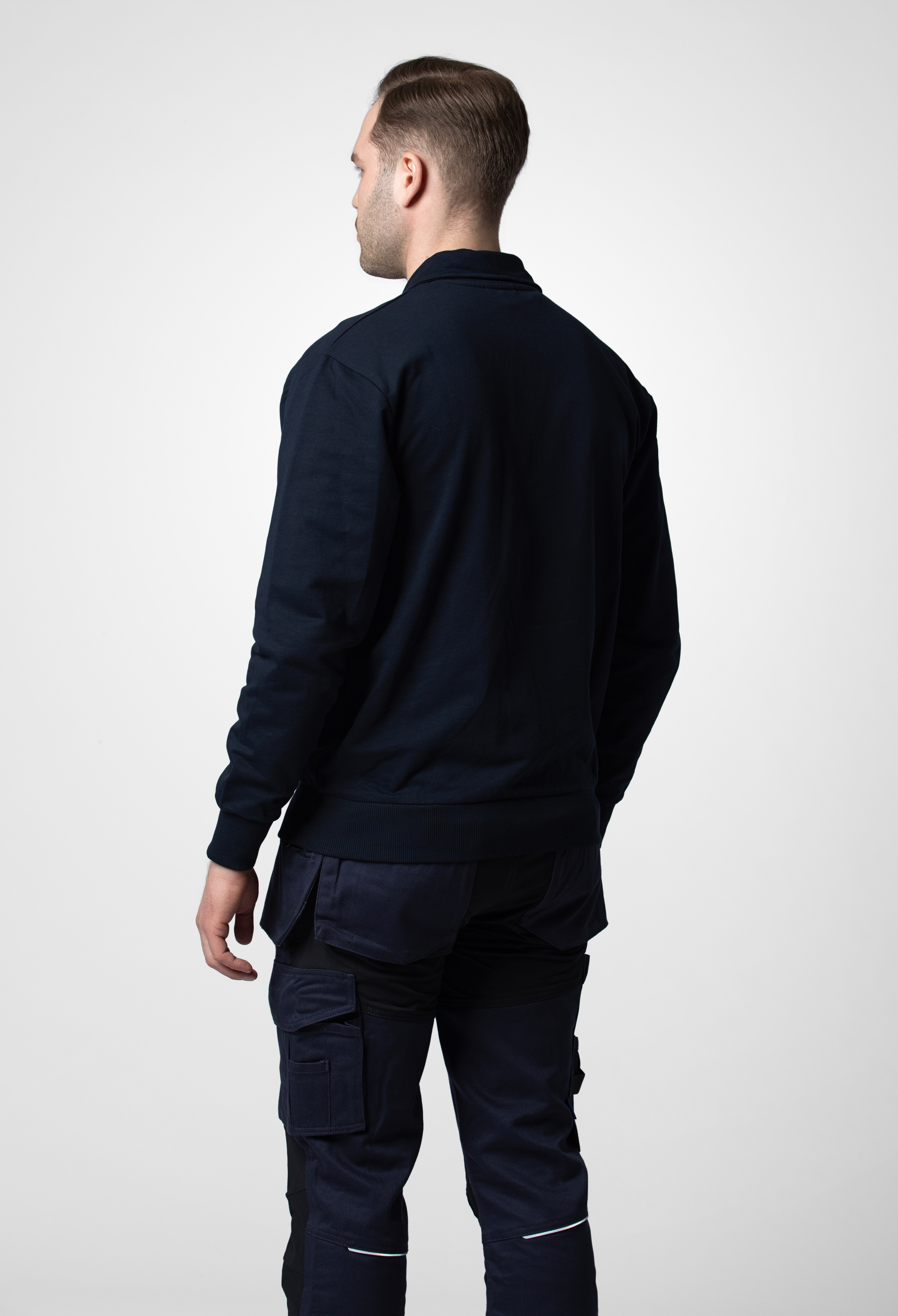 2134 SWEATSHIRT ZIP COTON - Bild 10