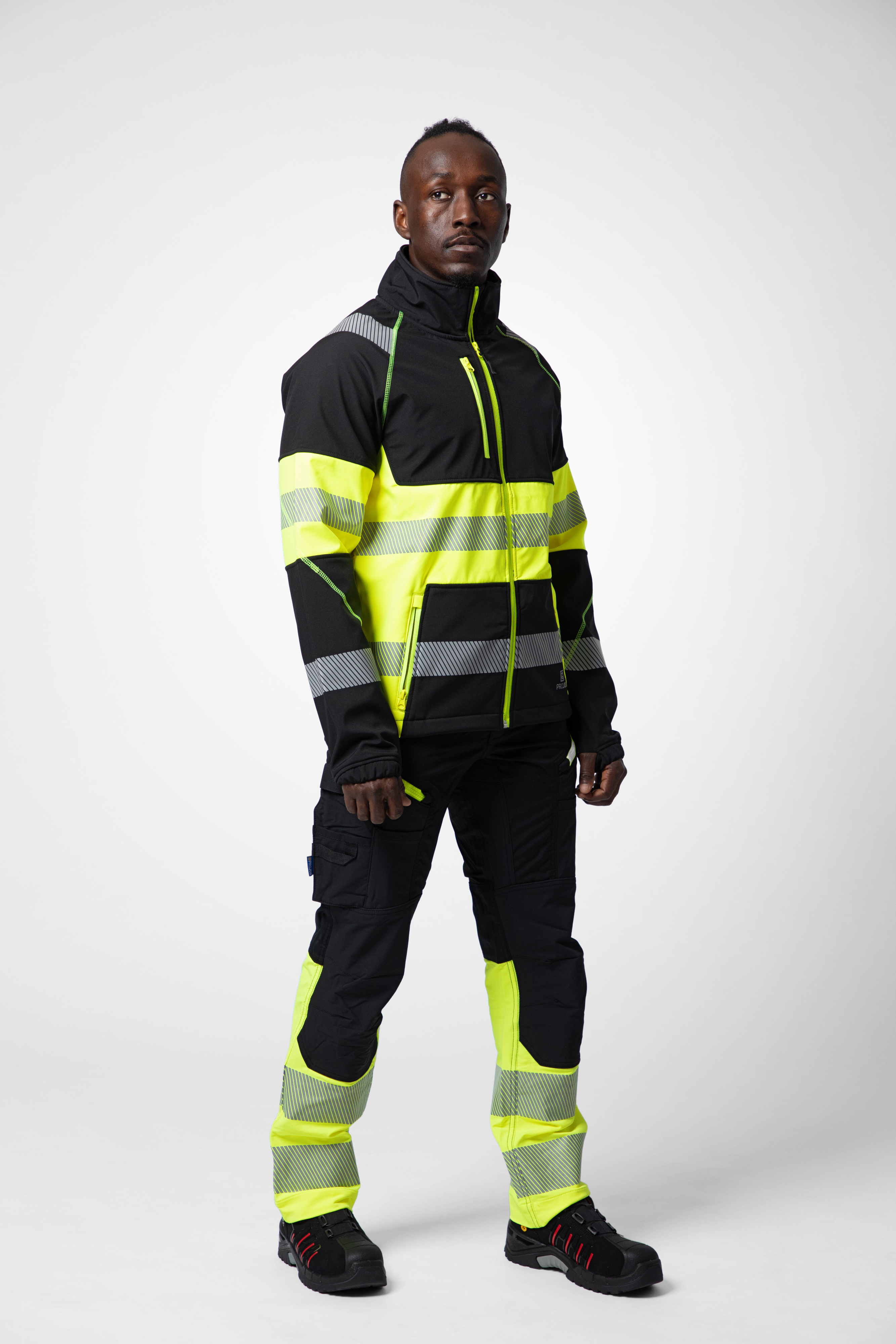 6443 SOFTSHELL DEPERLANTE - EN ISO 20471 CLASSE 1 - Image 6