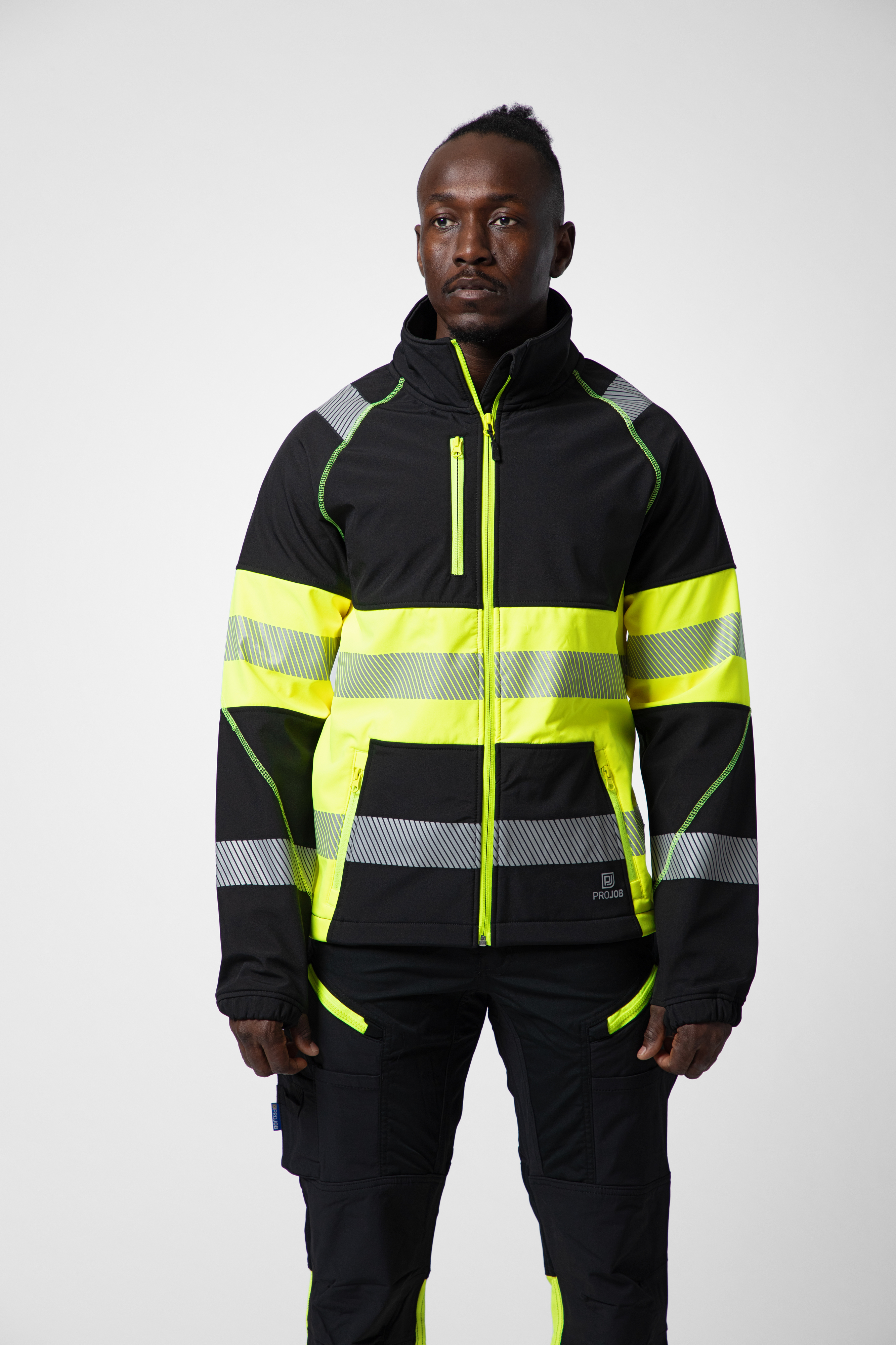 6443 SOFTSHELL DEPERLANTE - EN ISO 20471 CLASSE 1 - Image 5