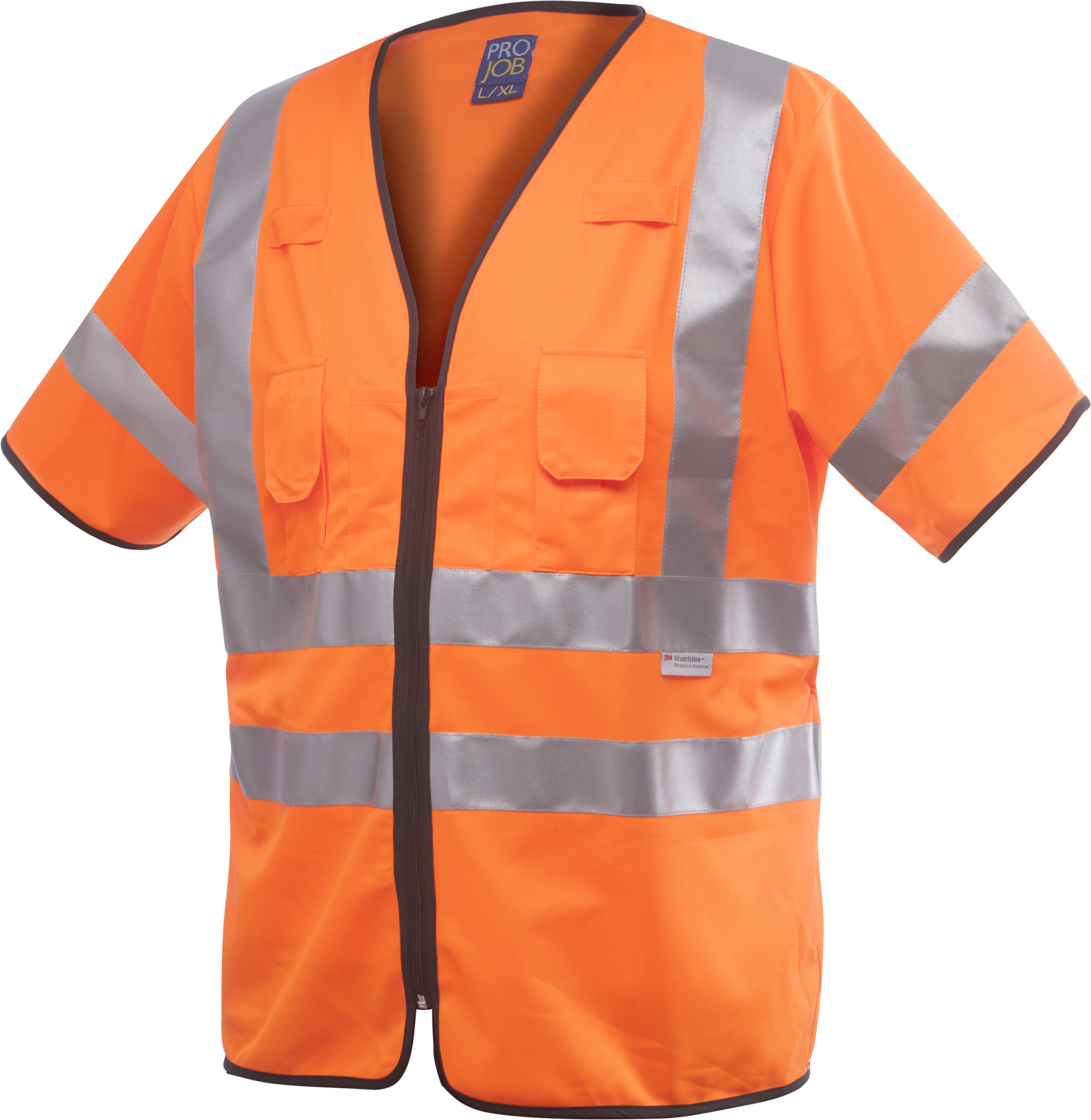 6707 GILET PRIO ZIPPE - EN ISO 20471 CLASSE 3 - Image 6