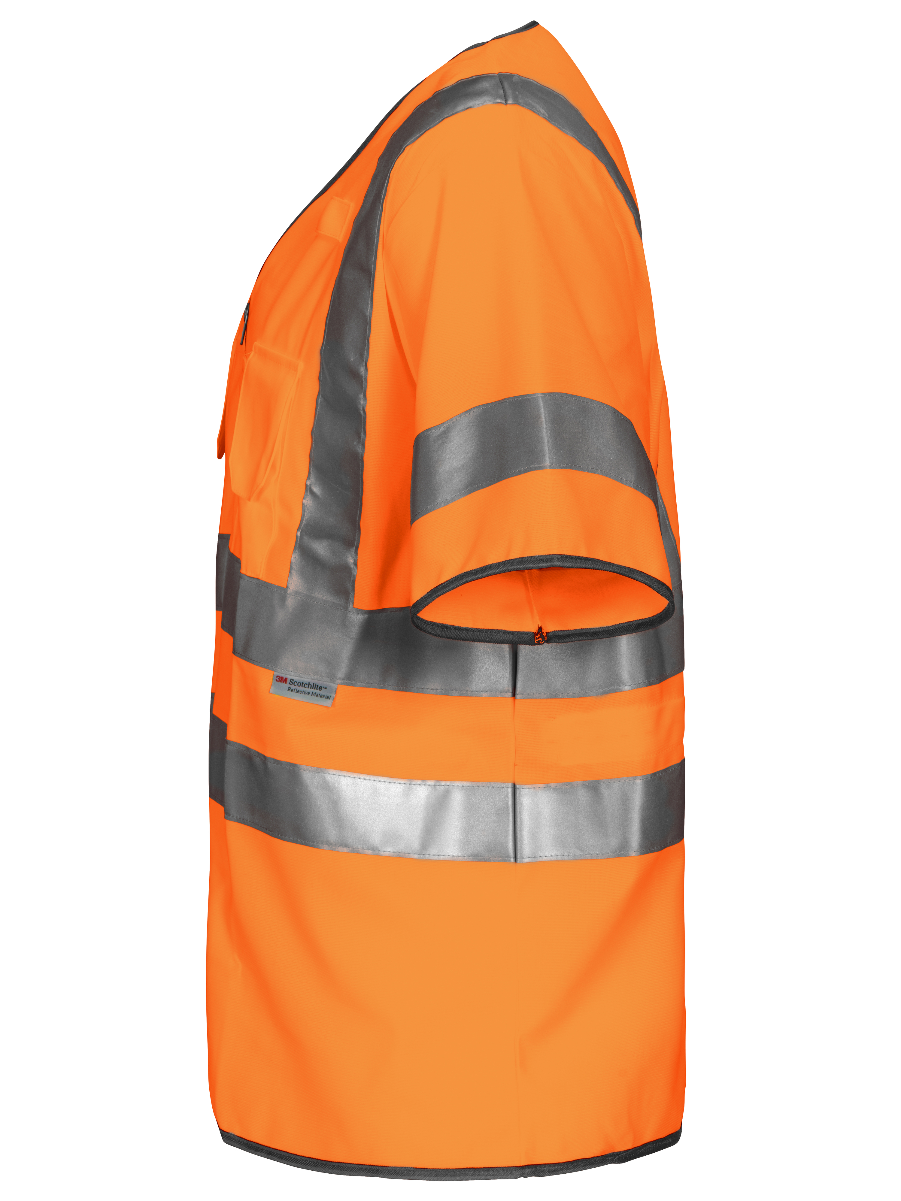 6707 GILET PRIO ZIPPE - EN ISO 20471 CLASSE 3 - Image 8