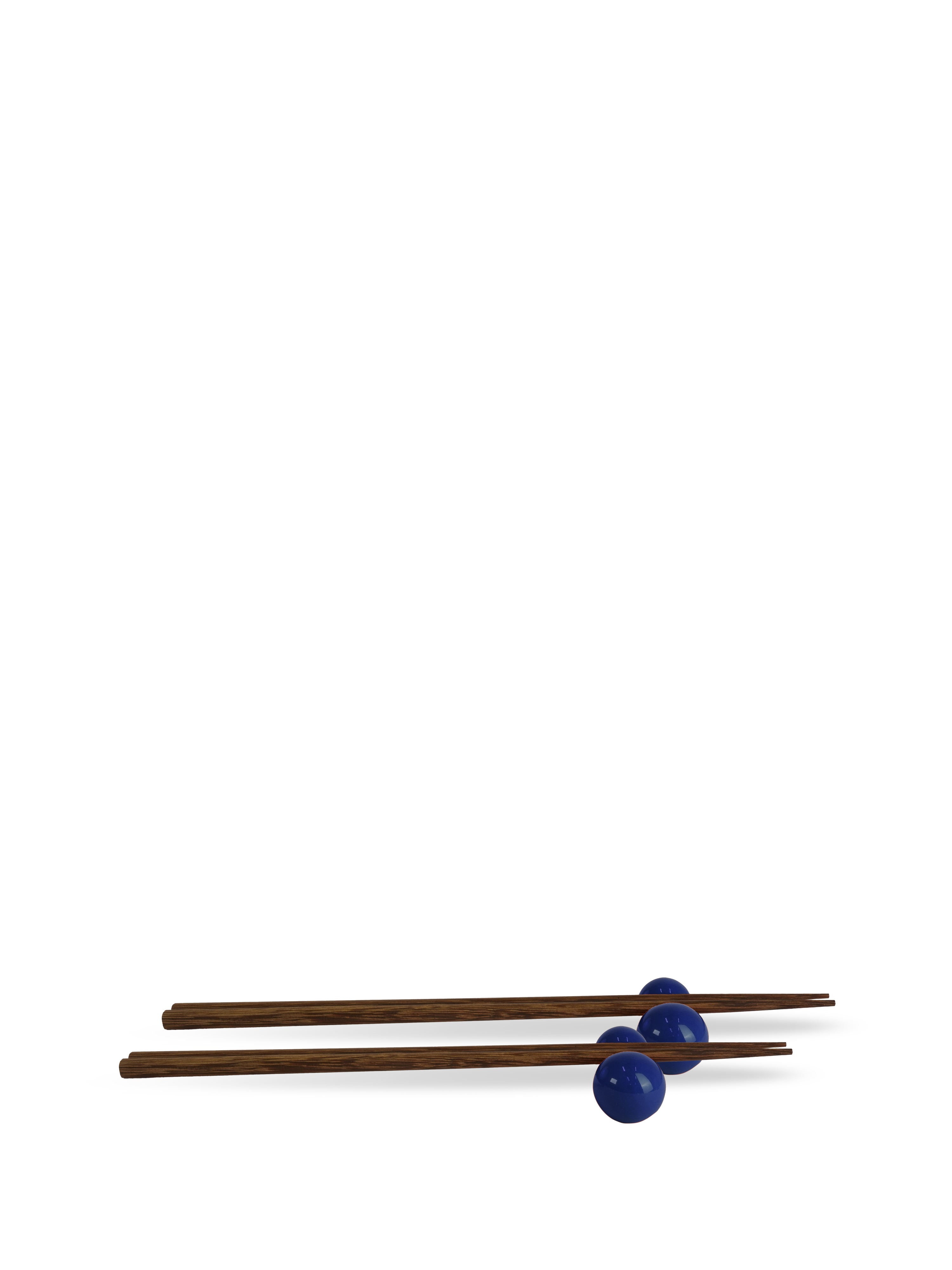 Chopsticks with holders Porto 2set/box Blue