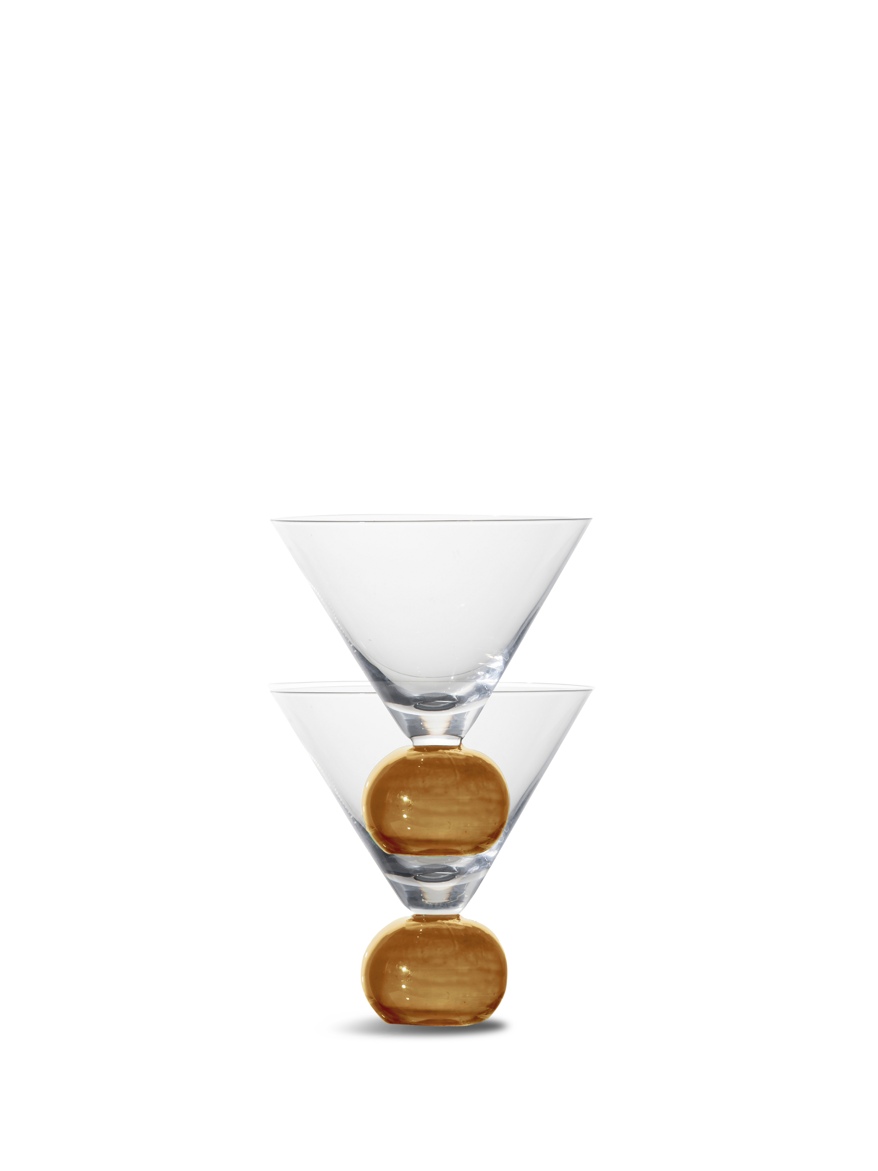 Glass Spice 2pcs/set Clear/amber