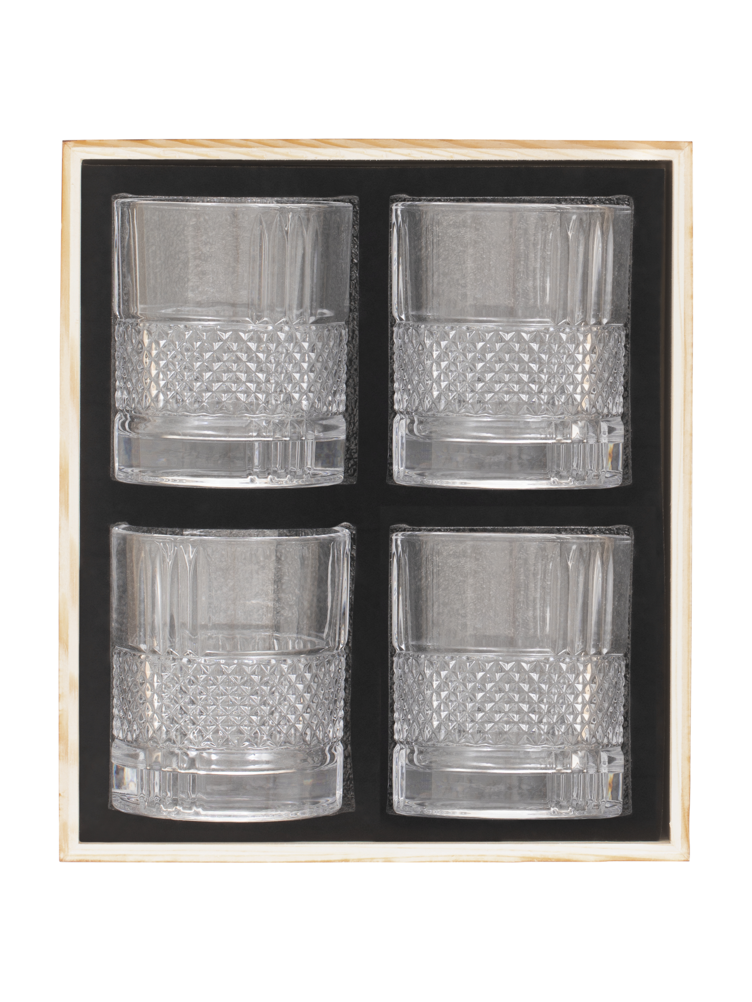 4-pack Rotating Whisky Glass