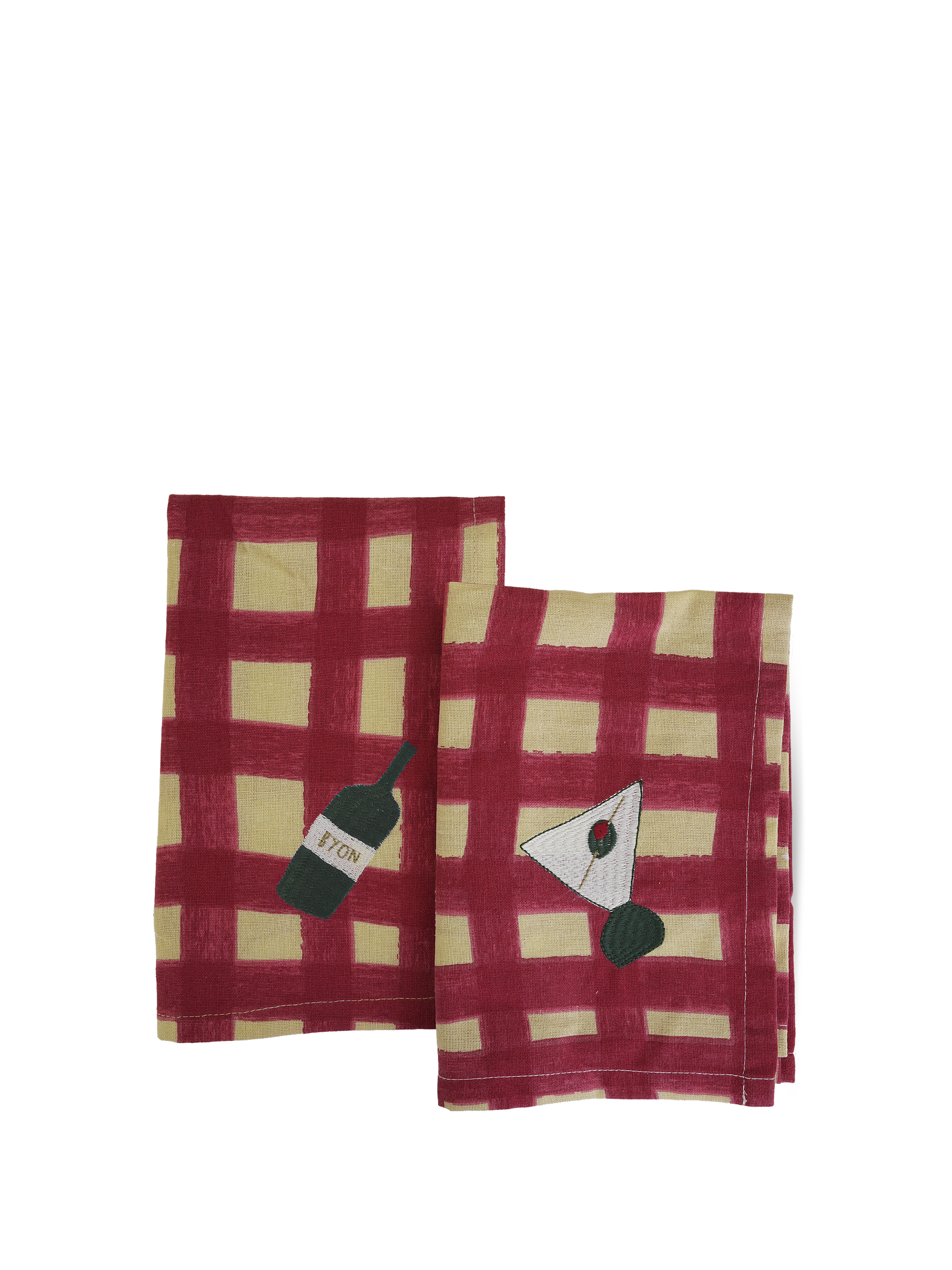 Napkin Sera 2pcs/set Red