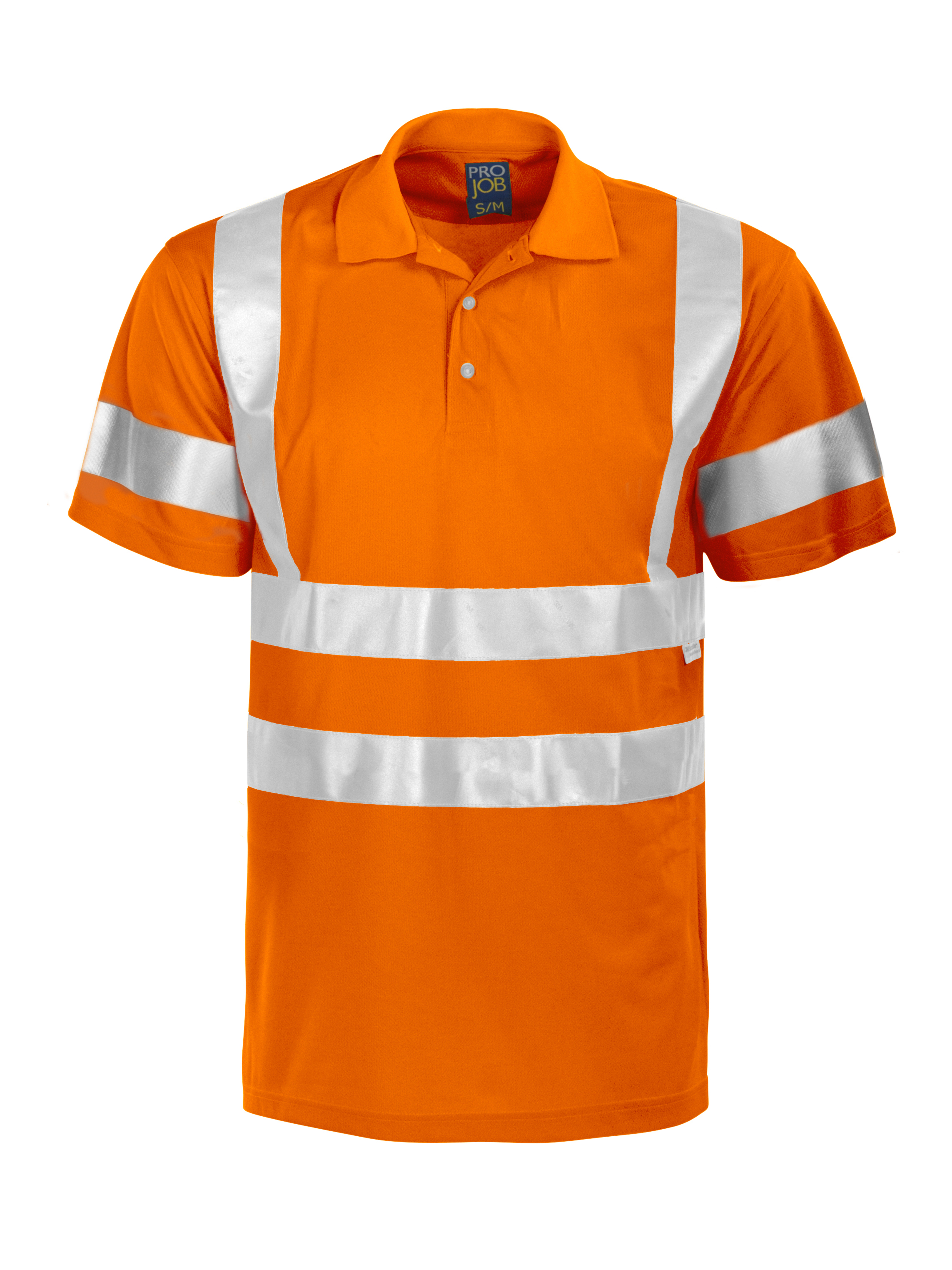 6011 POLO PIQUE POLYESTER - EN ISO 20471 CLASSE 3