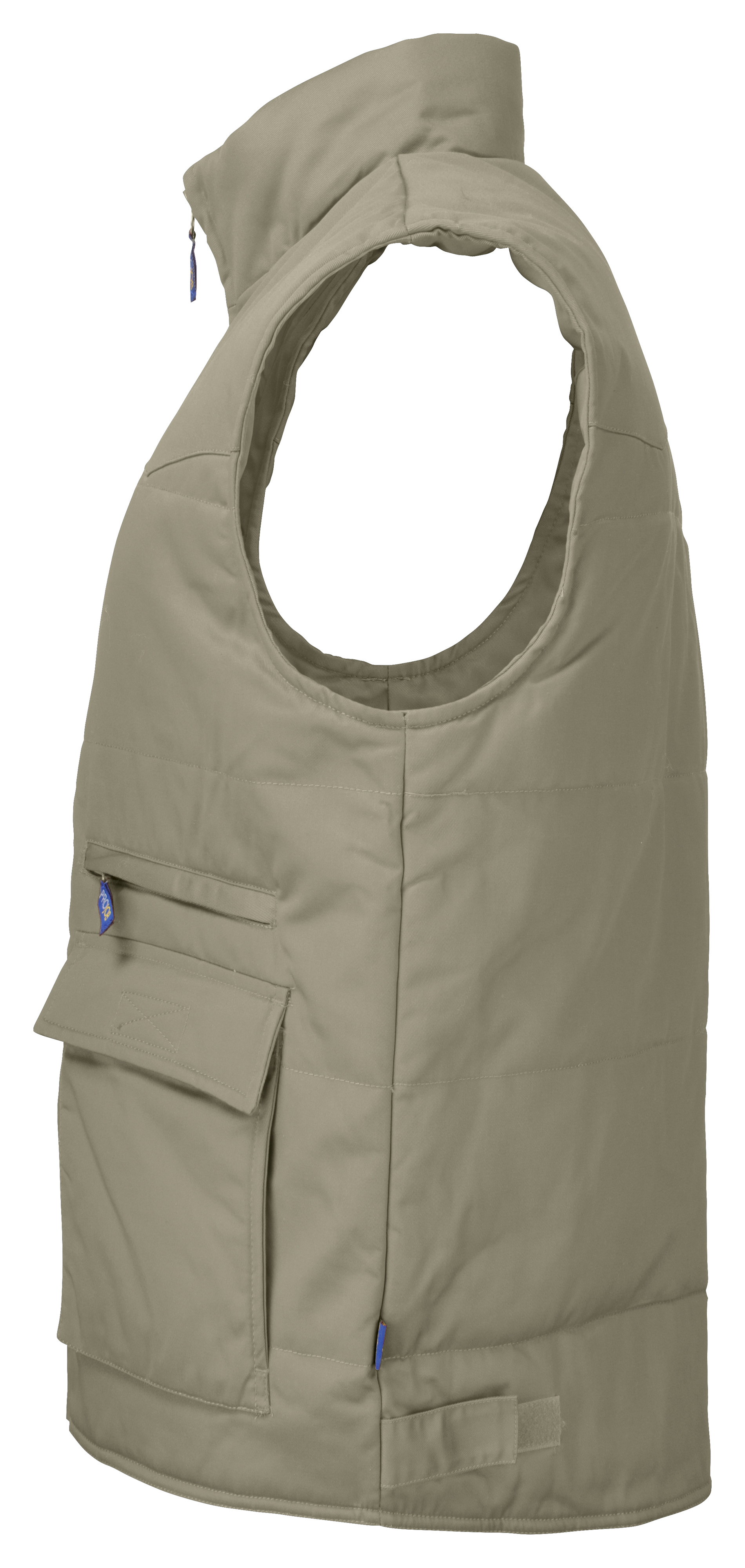 2805 VESTE SANS MANCHE DOUBLEE MULTIPOCHES - Image 3