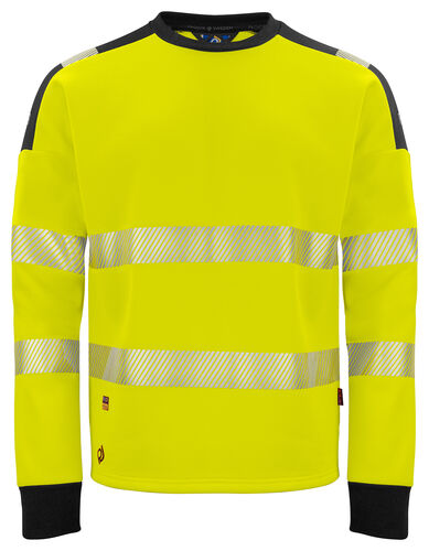 T-Shirt Manica Lunga Alta Visibilità - Arancione Hi-Vis - Foto 5