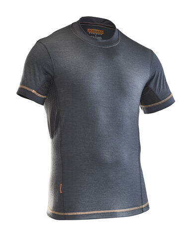 nägonstans layer-hem t-shirt cement 5577 Next to Skin T-shirt | Base Layer | Jobman