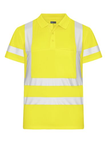 6040 POLO POLYESTER- EN ISO 20471 CLASSE 3/2