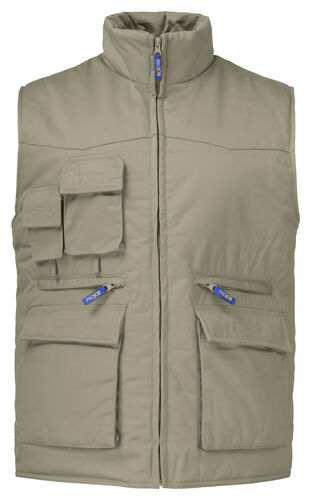 2805 VESTE SANS MANCHE DOUBLEE MULTIPOCHES