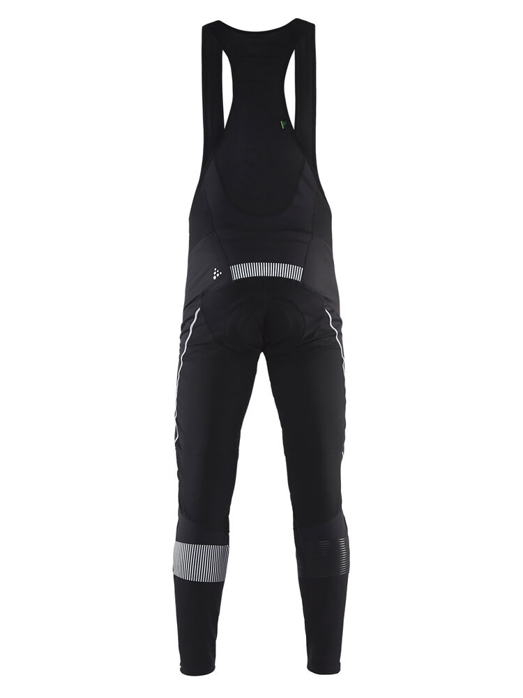 Craft Verve Glow Bib Tights M - Black AW25 [999000] / XS
