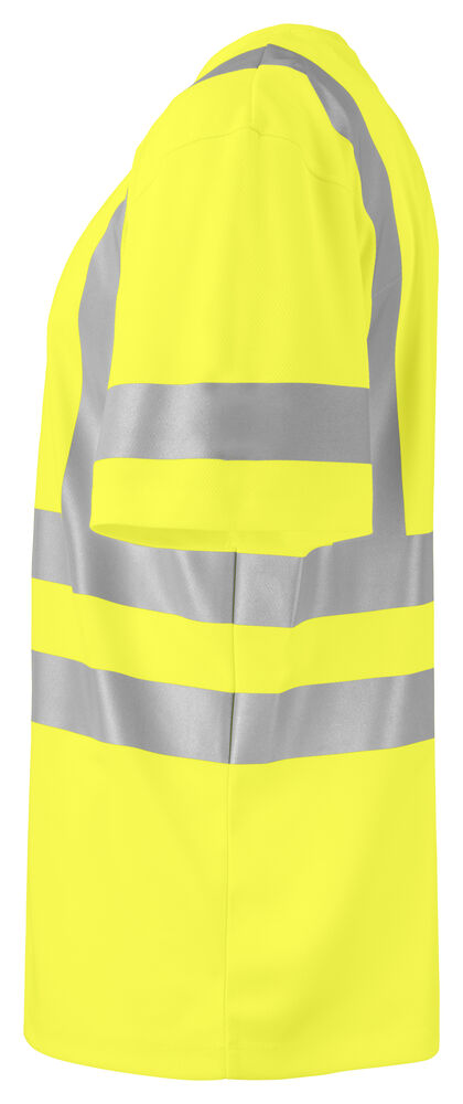 Projob 6030 T-SHIRT EN ISO 20471 KLASSE 2/3 - Yellow/Navy [10] / XS