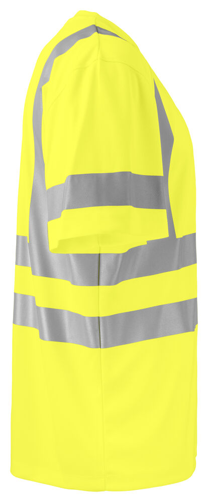 Projob 6030 T-SHIRT EN ISO 20471 KLASSE 2/3 - Yellow/Navy [10] / XS