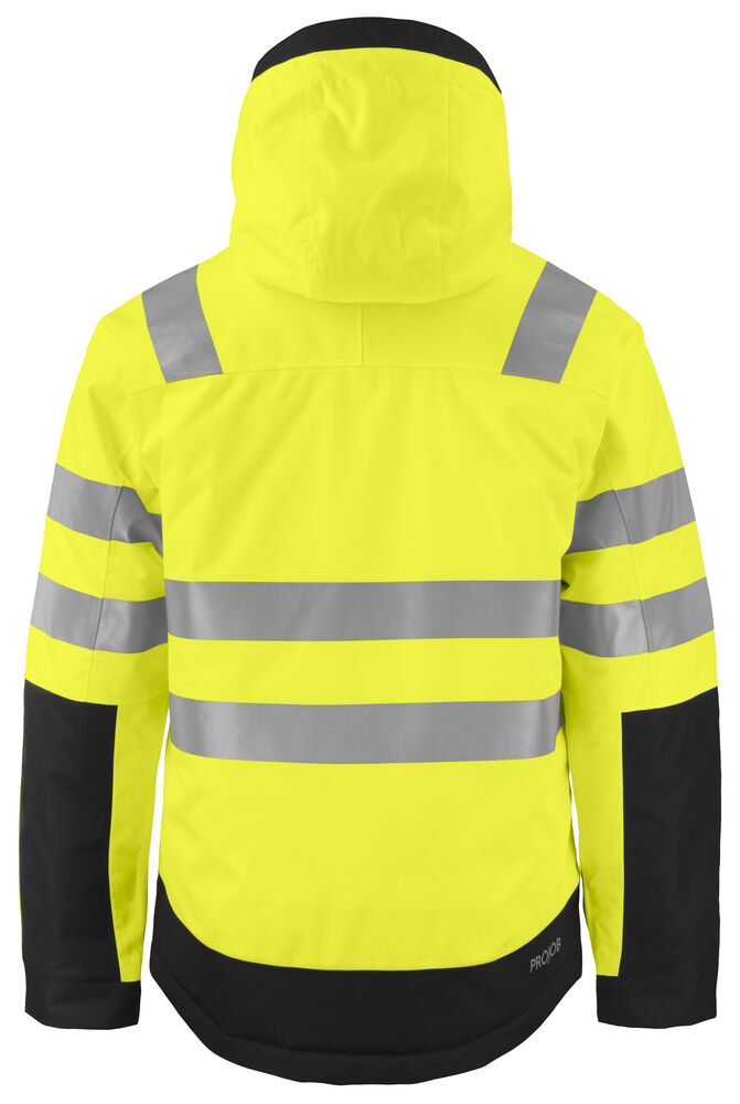 Projob 6422 FORET JAKKE EN ISO 20471 KLASSE 3 - Yellow/Black [11] / XS