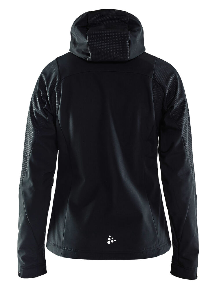 Craft Highland Jacket W - Black/White AW25 [999900] / XS