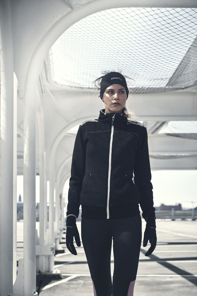Craft Leisure Full Zip Hood W - Black [9920] / XS