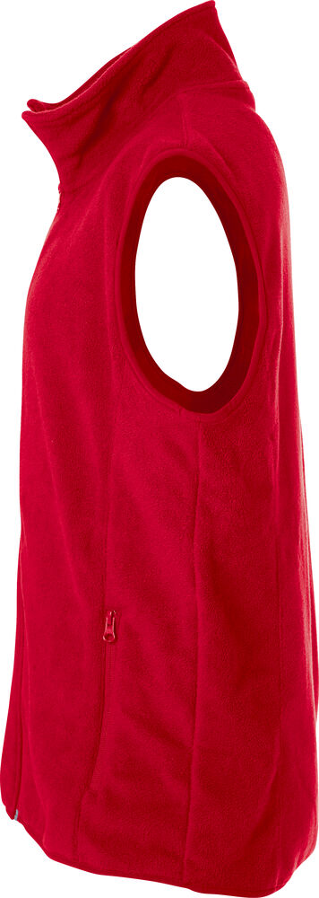 Clique Basic Polar Fleece Vest - Red [35] / XS