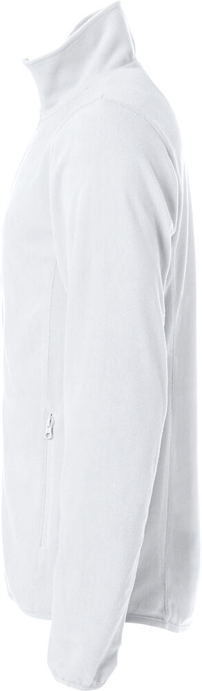 Clique Basic Micro Fleece Jacket - Hvid/Rød/Navy [00] / XS