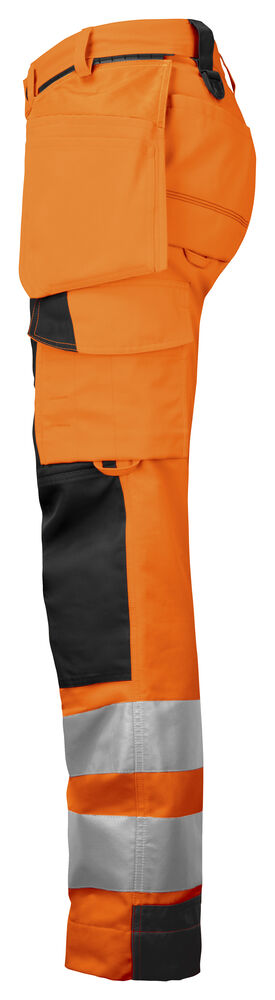 Projob 6519 BUKS, DAME, EN ISO 20471 KLASSE 2 - Orange/Black [1799] / C34