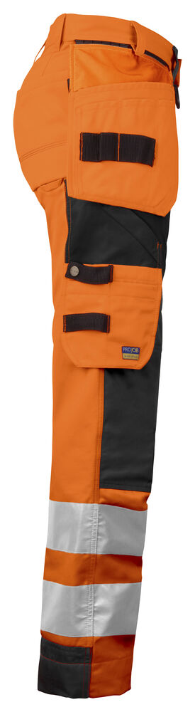 Projob 6519 BUKS, DAME, EN ISO 20471 KLASSE 2 - Orange/Black [1799] / C34