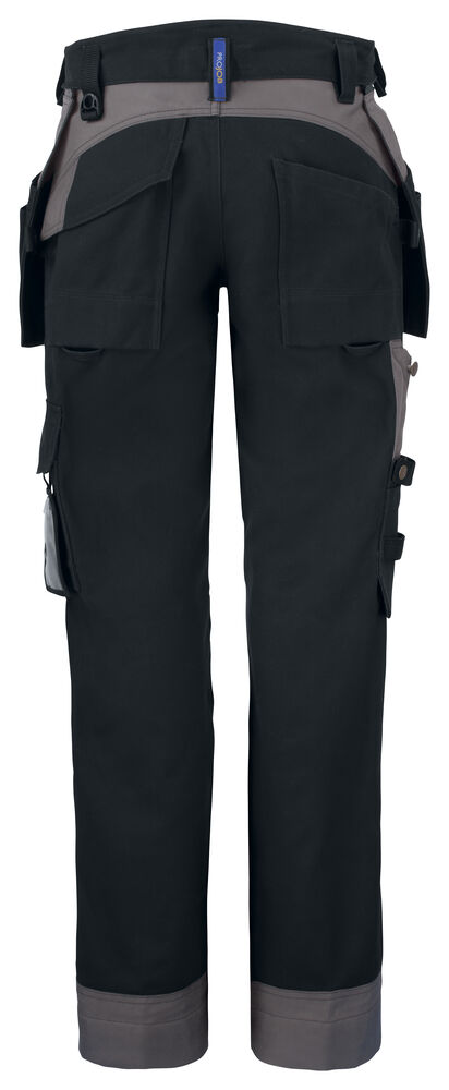 Projob 5522 ARBEJDSBUKS DAME - Black/Yellow [99] / C34