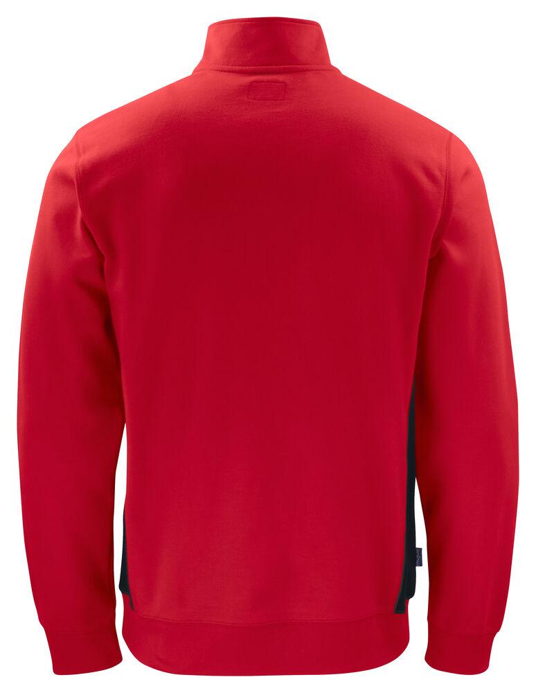 Projob 2128 SWEATSHIRT ½ ZIP - Red [35] / XS
