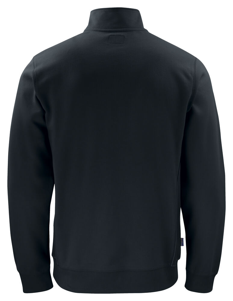 Projob 2128 SWEATSHIRT ½ ZIP - Black/Yellow [99] / XS