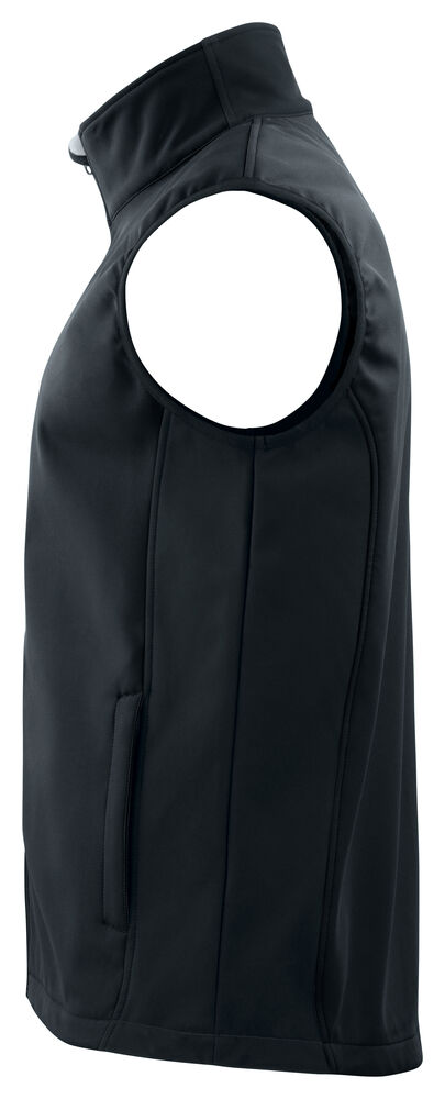 Projob 3702 SOFTSHELL VEST - Black/Yellow [99] / XS