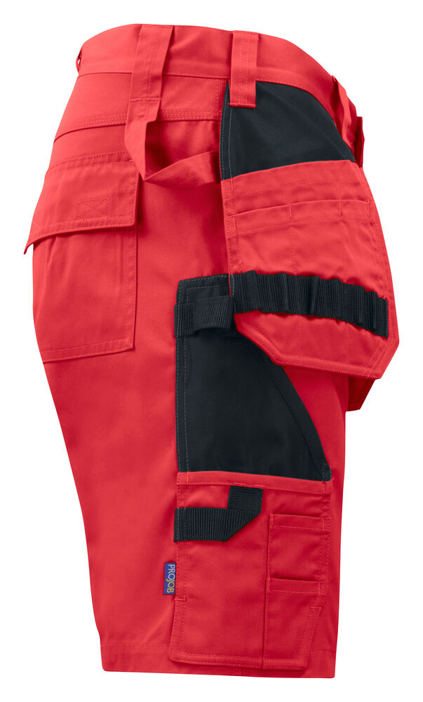 Projob 5535 ARBEJDSSHORTS POLYESTER/BOMULD - Red [35] / C42