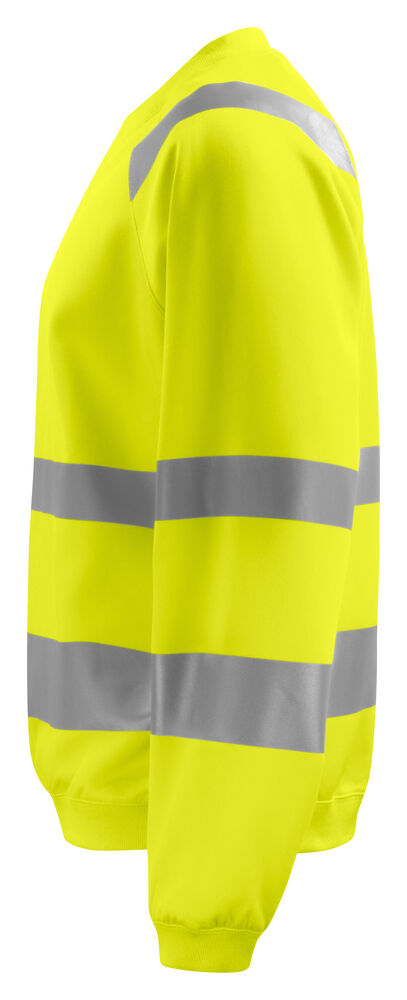 Projob 6106 SWEATSHIRT EN ISO 20471 KLASSE 3 - Yellow/Navy [10] / XS