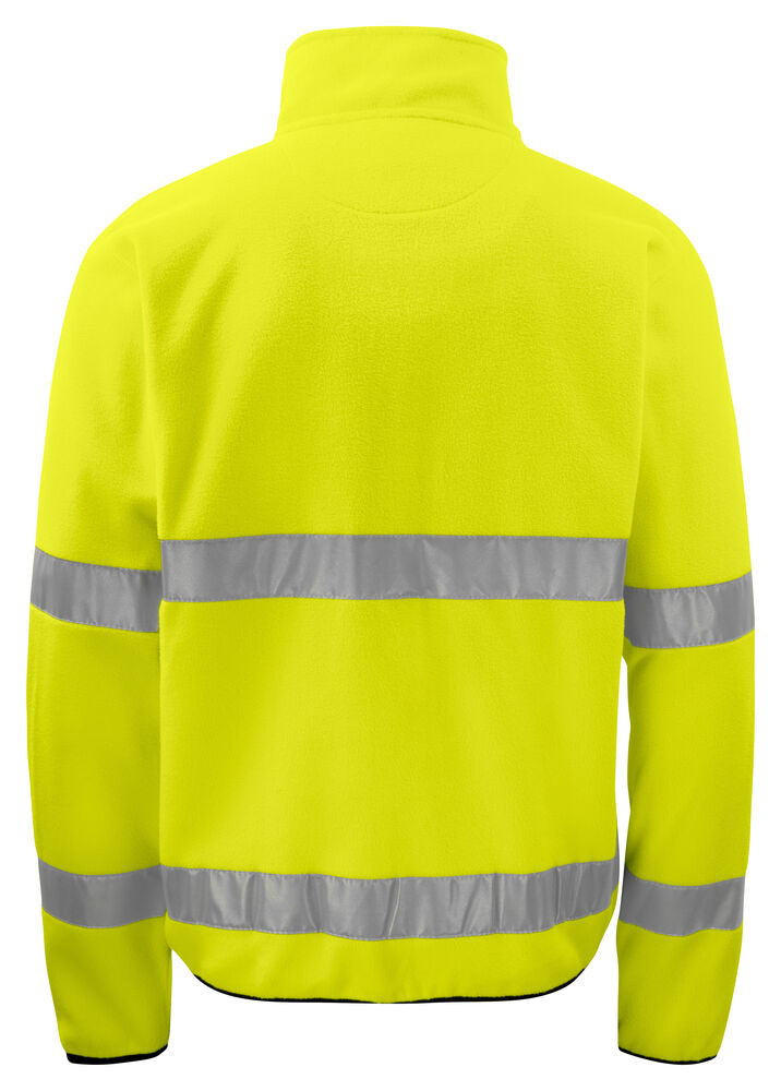 Projob 6327 FLEECEJAKKE EN ISO 20471 KLASSE 3 - Yellow/Black [11] / XS