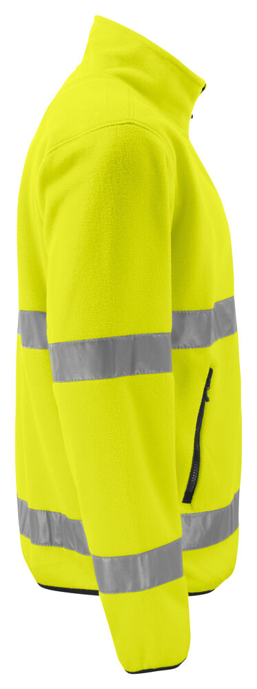 Projob 6327 FLEECEJAKKE EN ISO 20471 KLASSE 3 - Yellow/Black [11] / XS