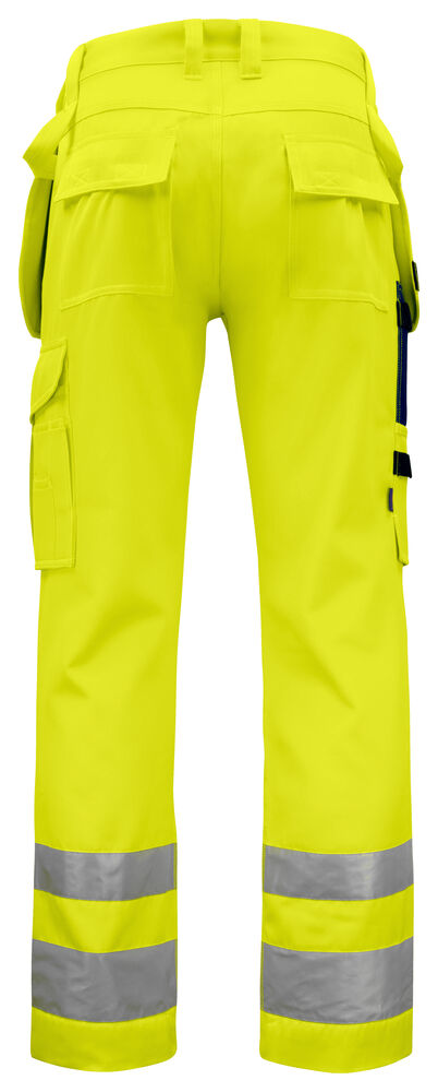 Projob 6531 ARBEJDSBUKS EN ISO 20471 KLASSE 2 - Yellow/Navy [10] / D84