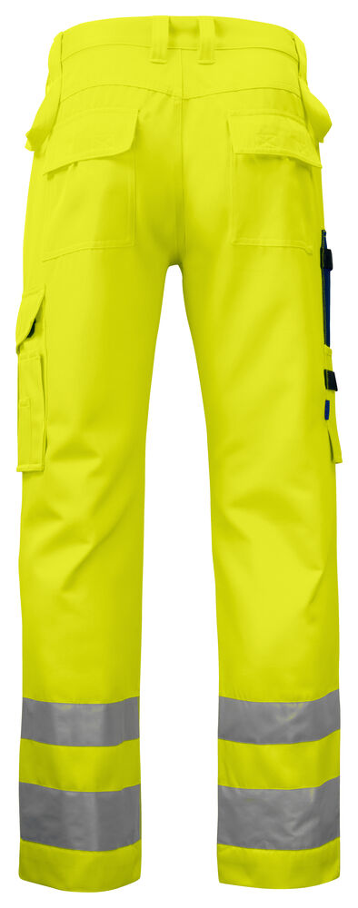 Projob 6532 ARBEJDSBUKS EN ISO 20471 KLASSE 2 - Yellow/Navy [10] / D84