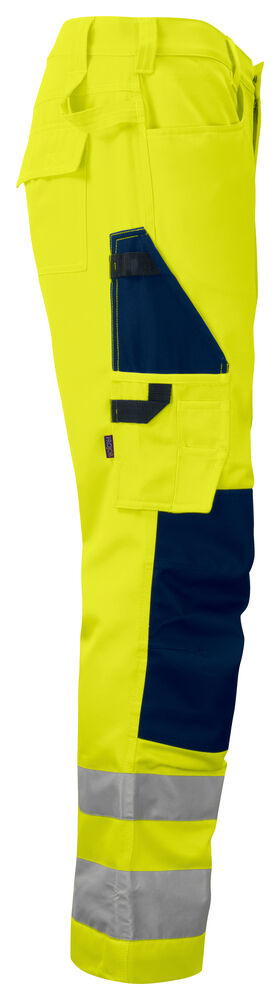 Projob 6532 ARBEJDSBUKS EN ISO 20471 KLASSE 2 - Yellow/Navy [10] / D84