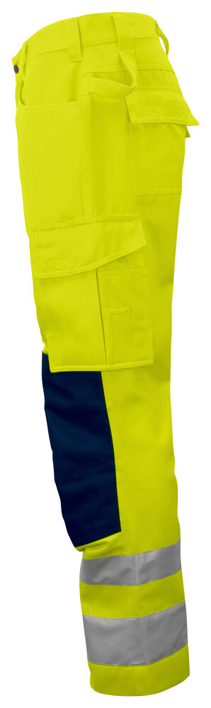 Projob 6532 ARBEJDSBUKS EN ISO 20471 KLASSE 2 - Yellow/Navy [10] / D84