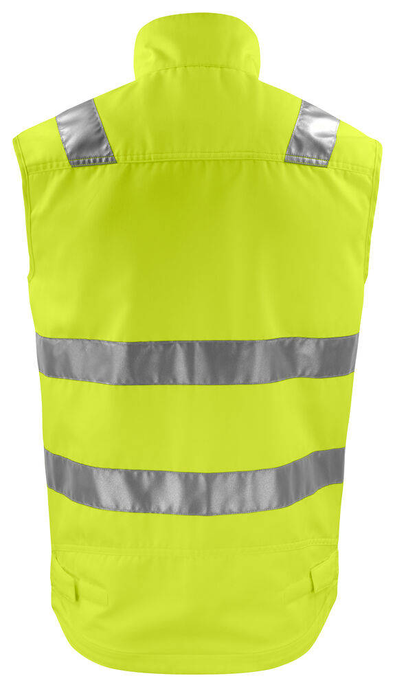 Projob 6711 VEST EN ISO 20471 KLASSE 2 - Yellow/Black [11] / XS